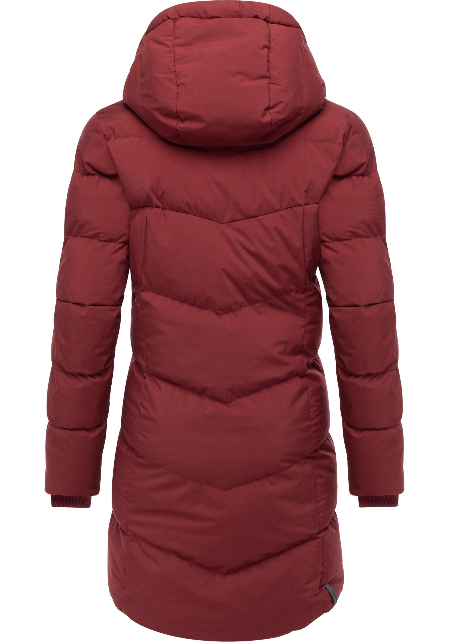 Ragwear Wintermantel »Pavla Soft YOUMODO«, Wasserdichter Steppmantel mit Fleecekragen