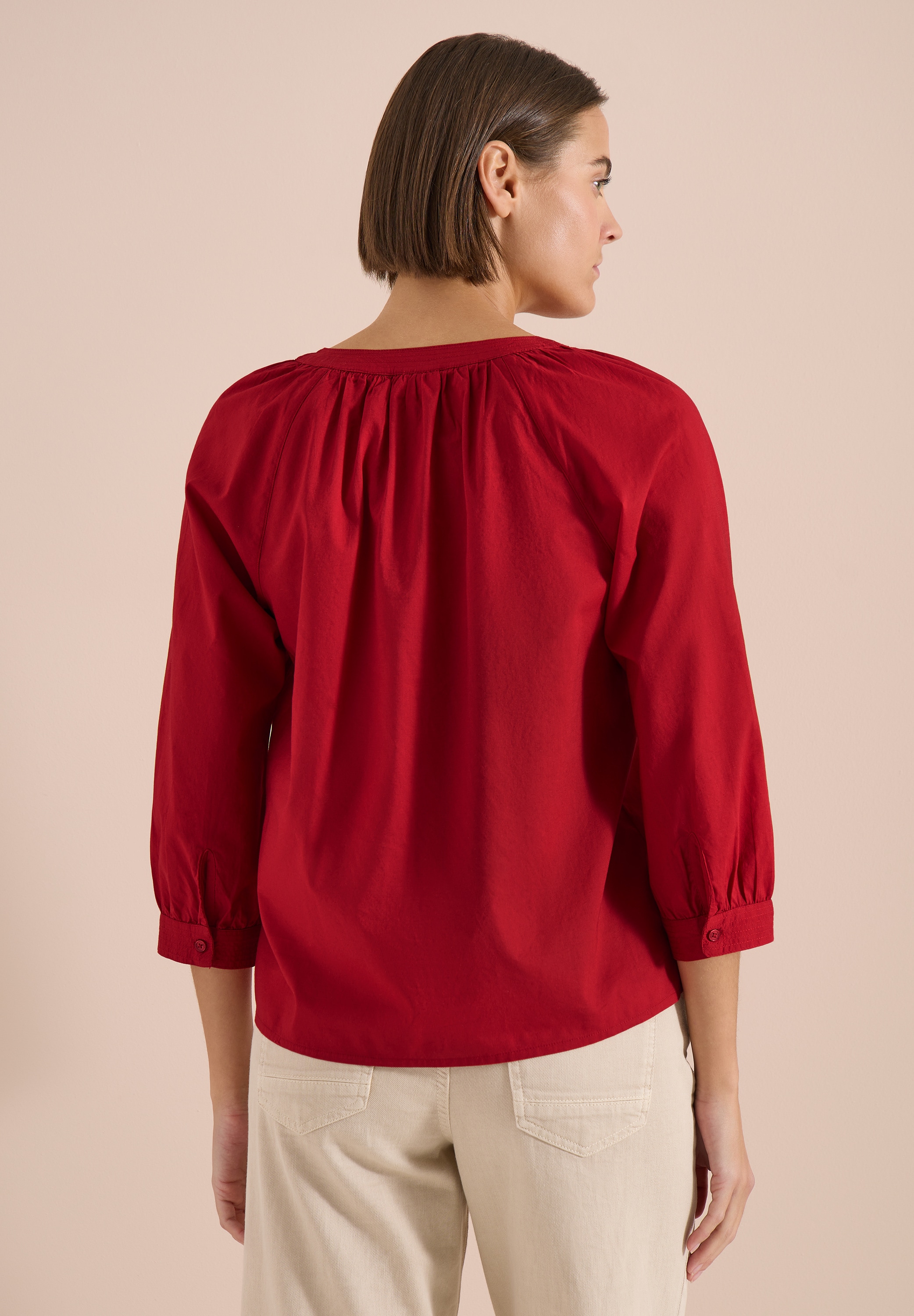 Cecil Klassische Bluse aus reiner Baumwolle