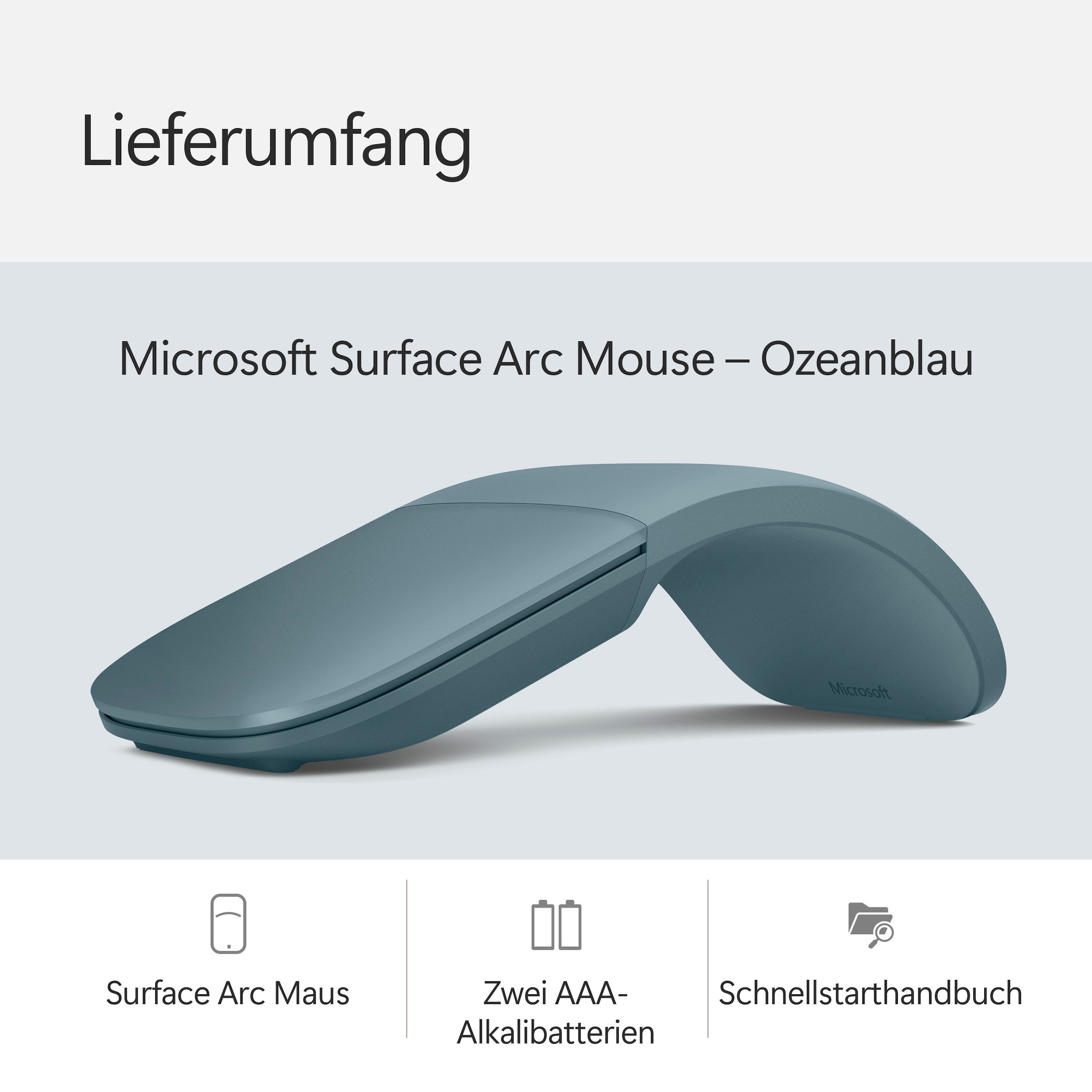 Microsoft Maus »Surface Arc«, Bluetooth