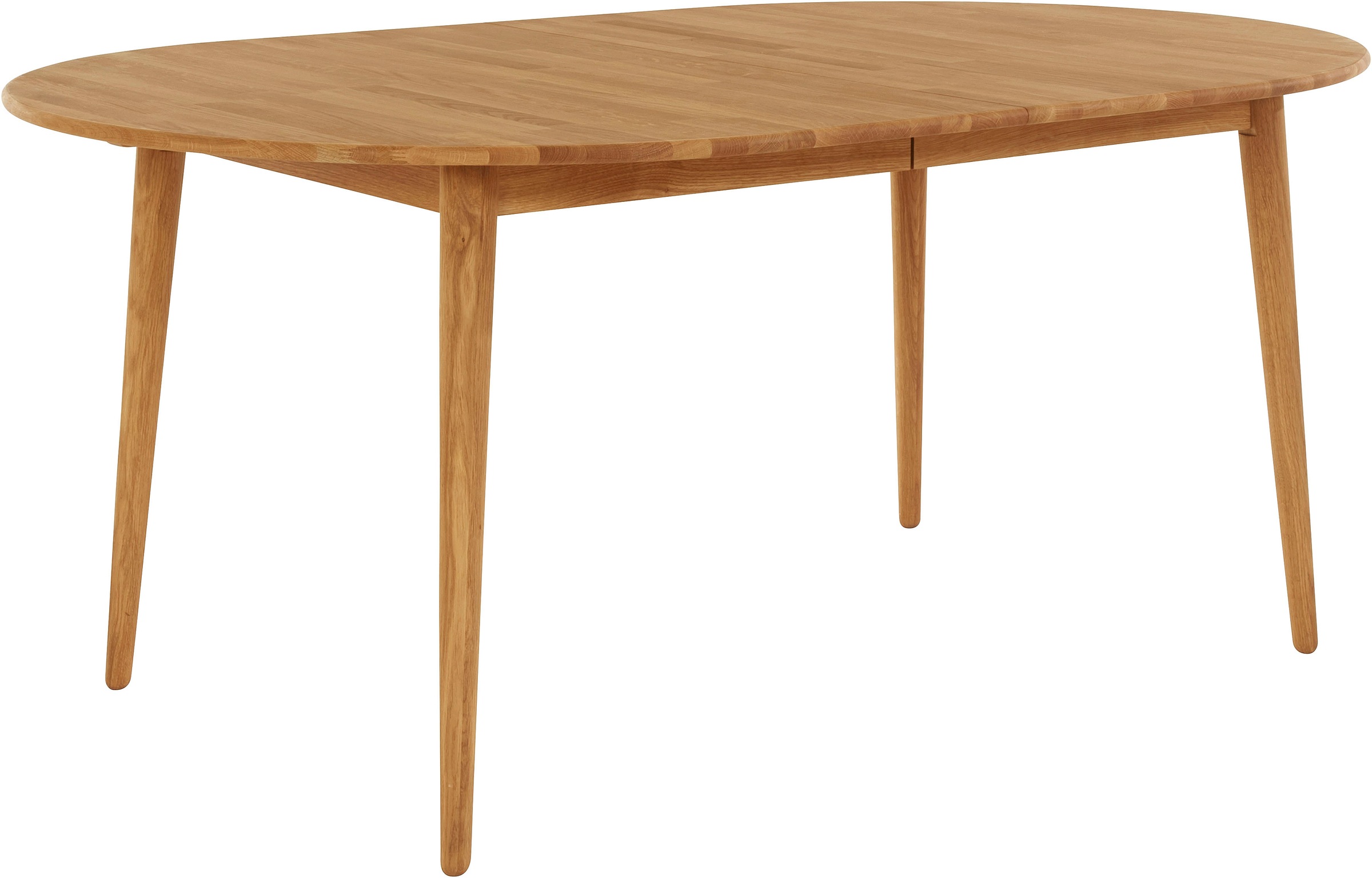 OTTO home Esstisch "Toarp" Massivholz Eiche Ausziehtisch, mit integrierter günstig online kaufen