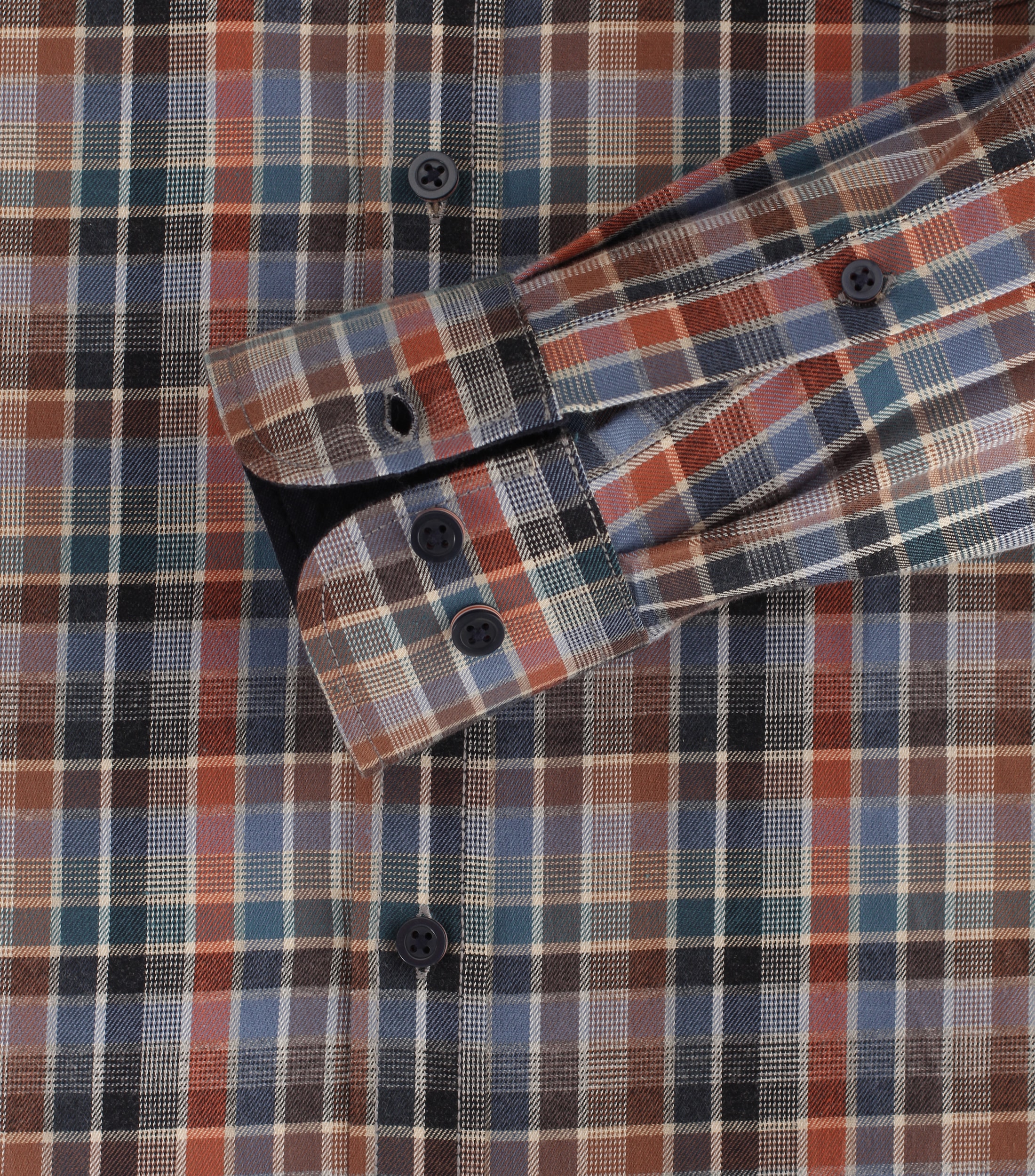 CASAMODA Flanellhemd »CASAMODA Flanellhemd kariert«