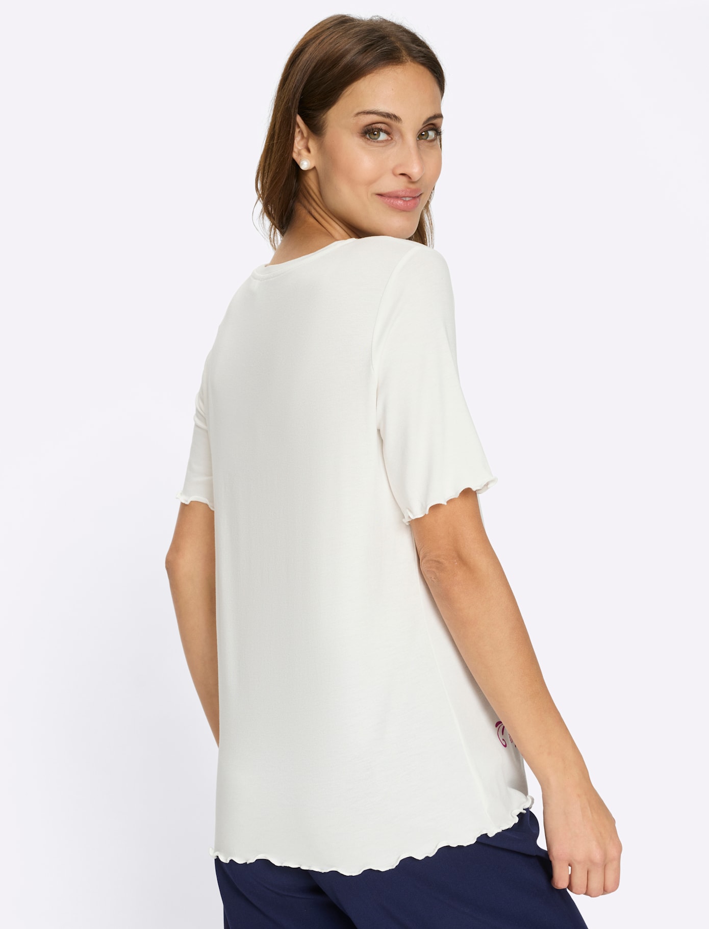 Thumbnail - Lady Kurzarmshirt "Rundhals-Shirt" 1 tlg.