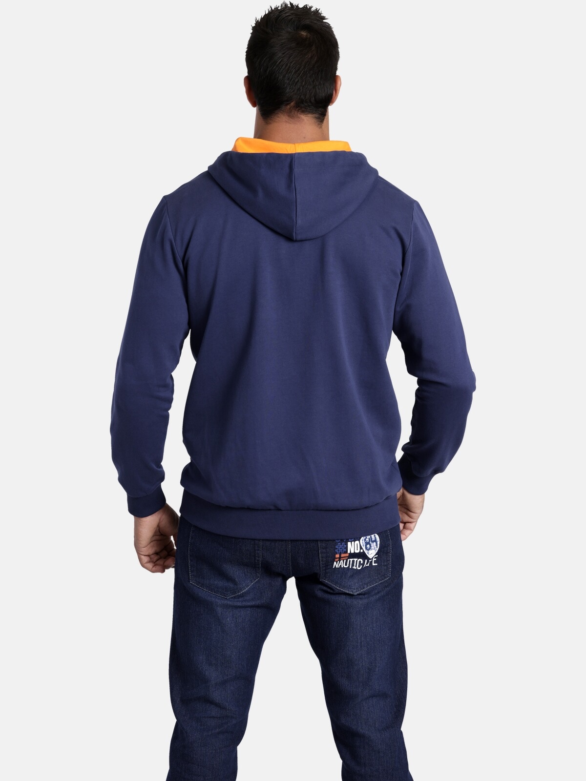 Jan Vanderstorm Kapuzensweatjacke »Sweatjacke RODERICH«, aus atmungsaktiver Baumwolle