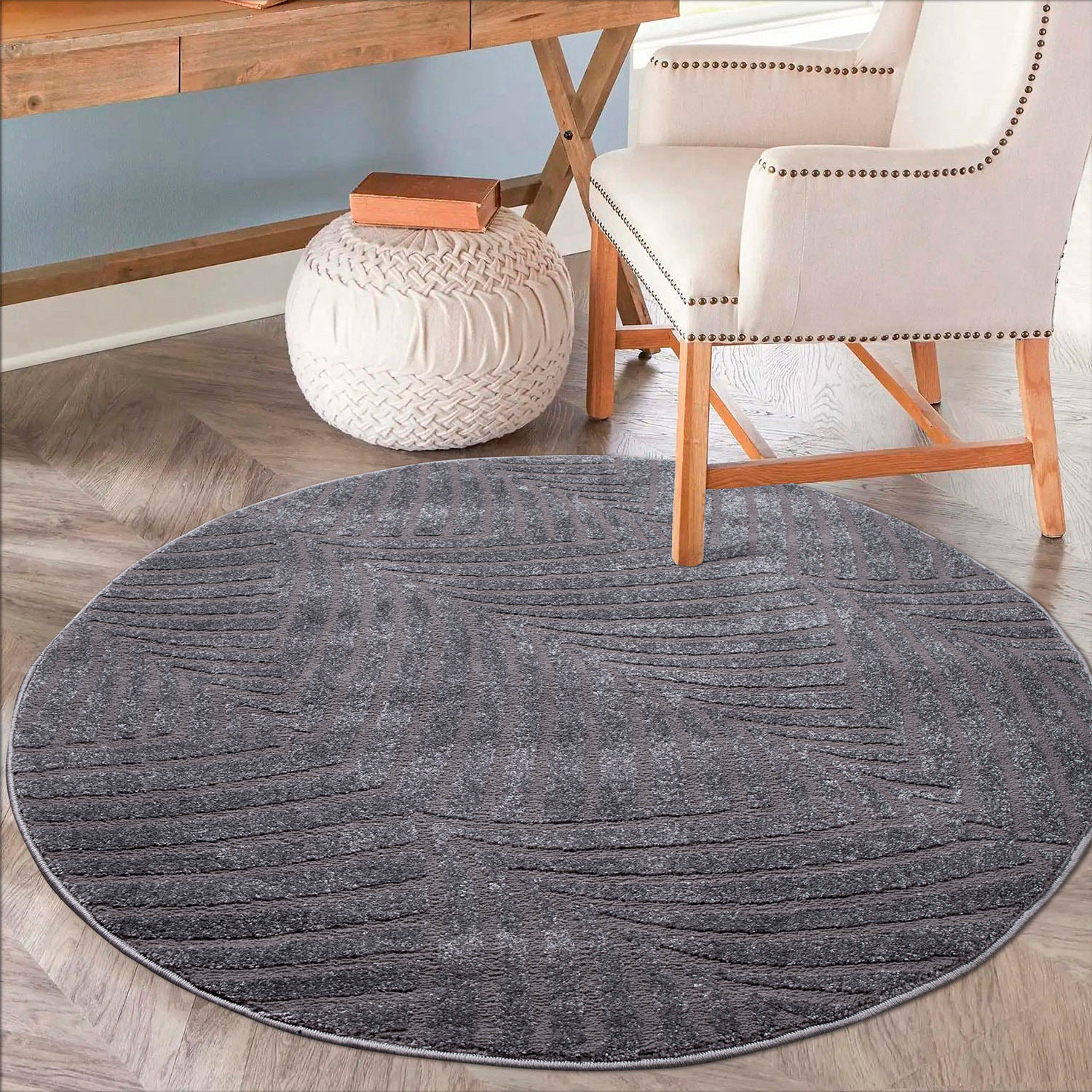 Carpet City Teppich "Friseé-Teppich FANCY 648" rechteckig 12 mm Höhe Kurzfl günstig online kaufen