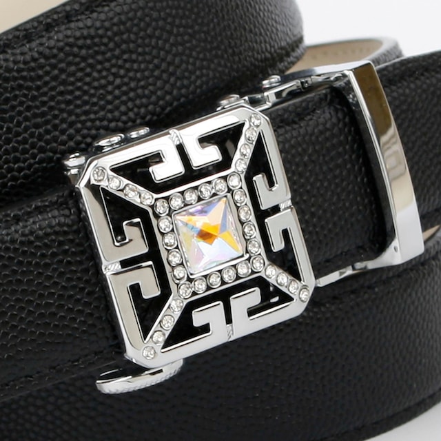 Anthoni Crown Ledergürtel, Traumhafter Automatik Gürtel in schwarz online  bestellen | BAUR