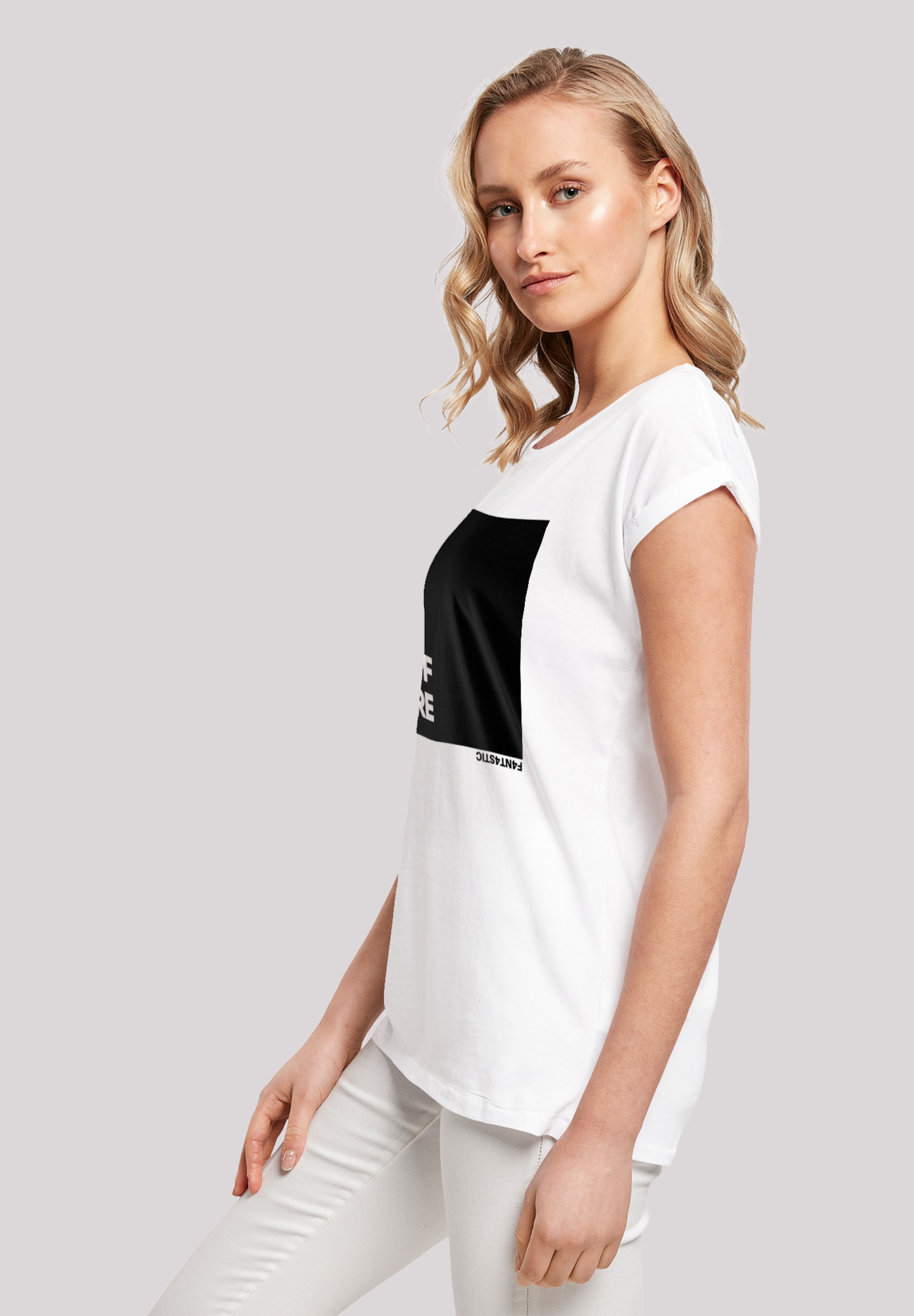 F4NT4STIC T-Shirt »SELF CARE SHORT SLEEVE TEE«, Print