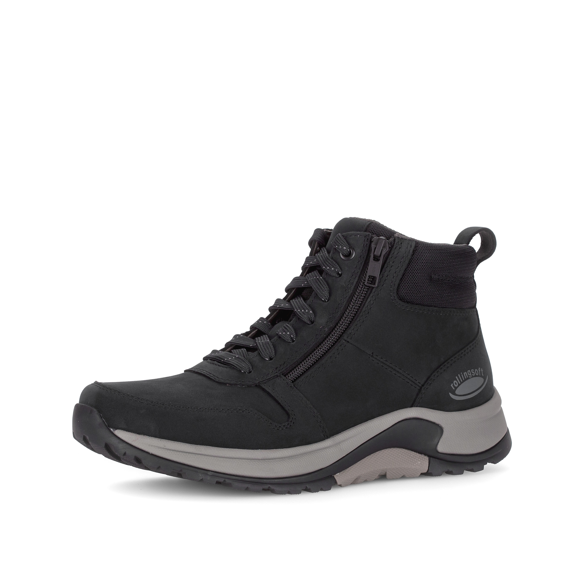 rollingsoft Schnürboots High Top-Sneaker, mit Label, Bequemweite G (= weit)