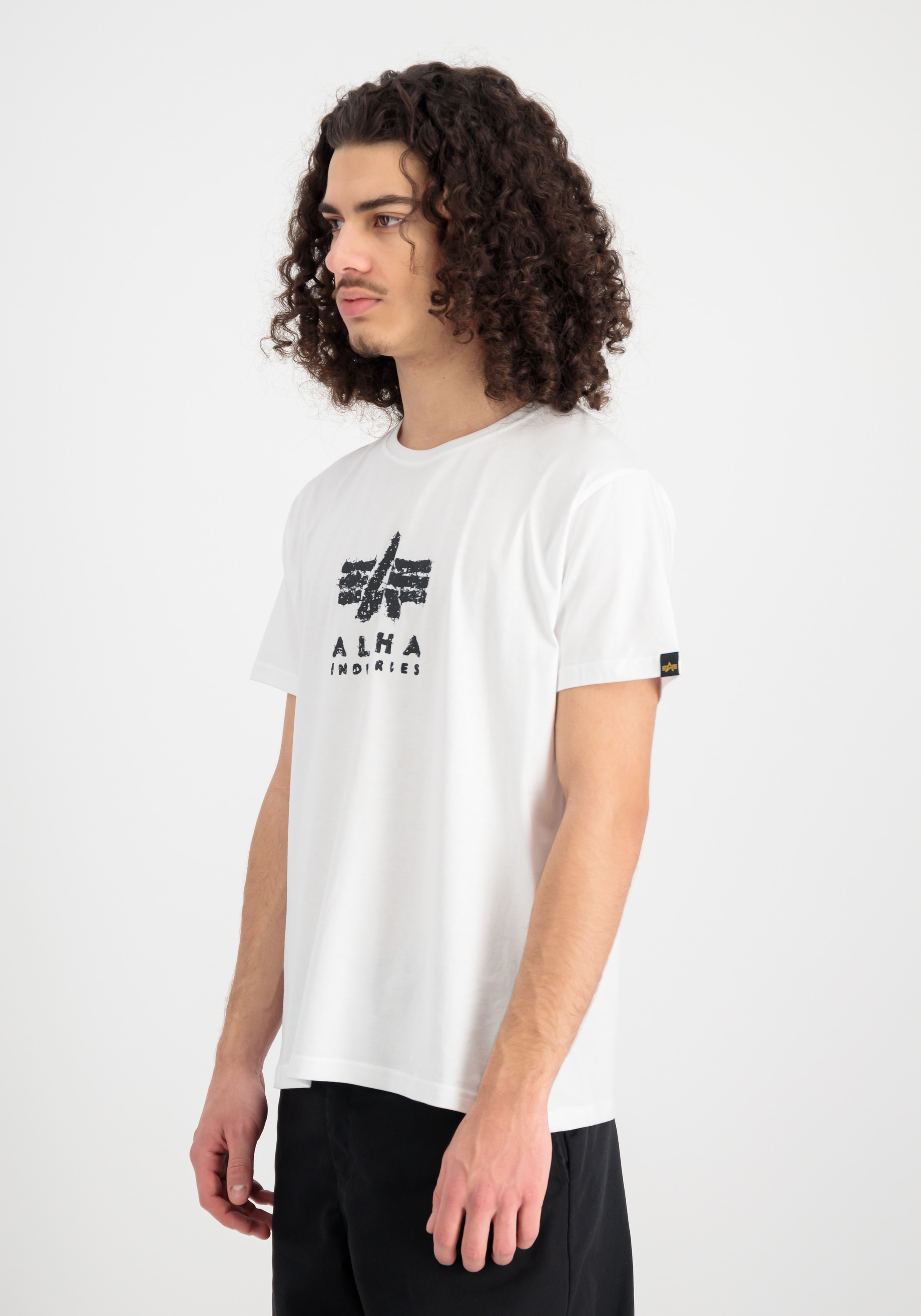 Alpha Industries T-Shirt "Grunge Logo T-Shirt"