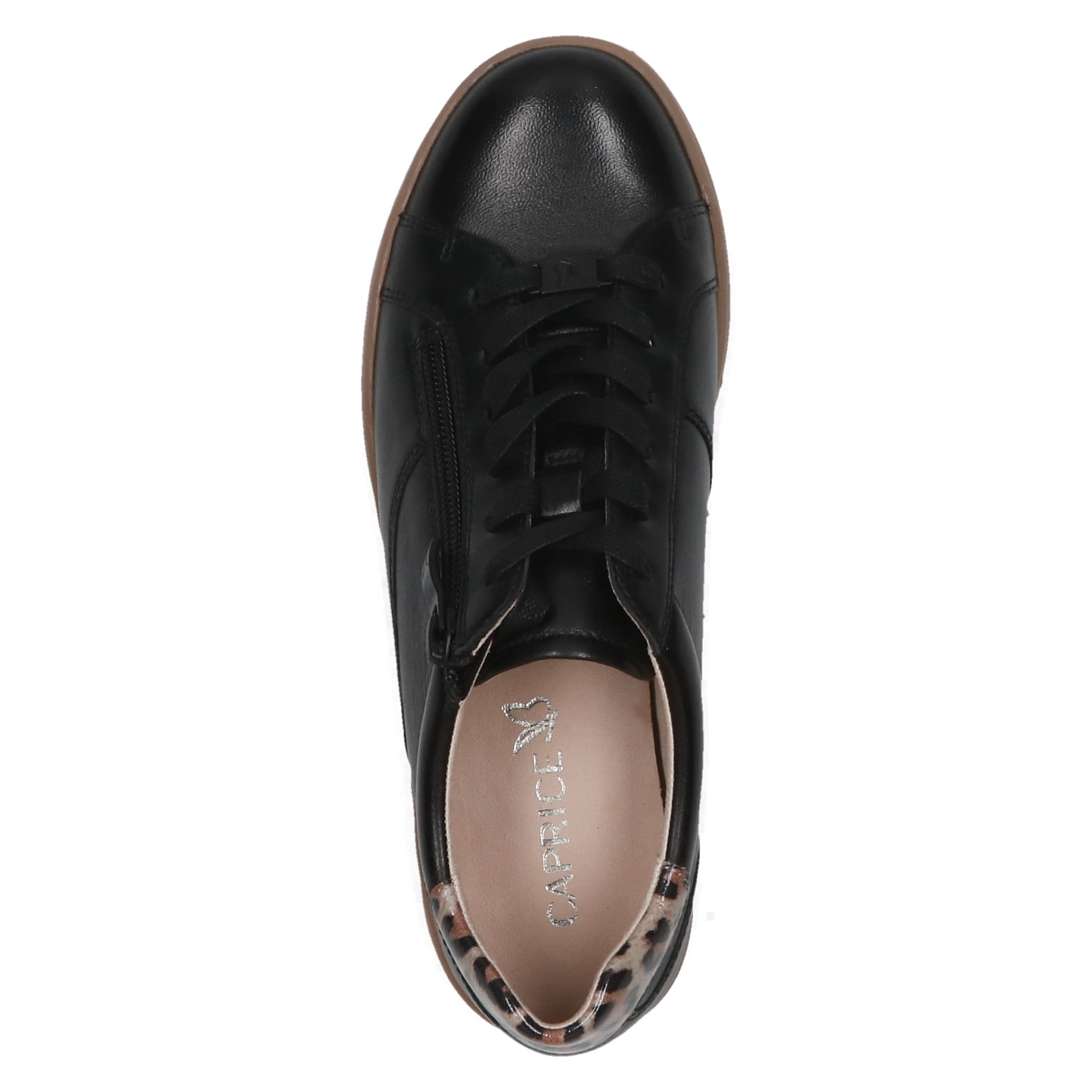 Caprice Sneaker, Freizeitschuh, Halbschuh, Schnürer mit Außenreißverschluss