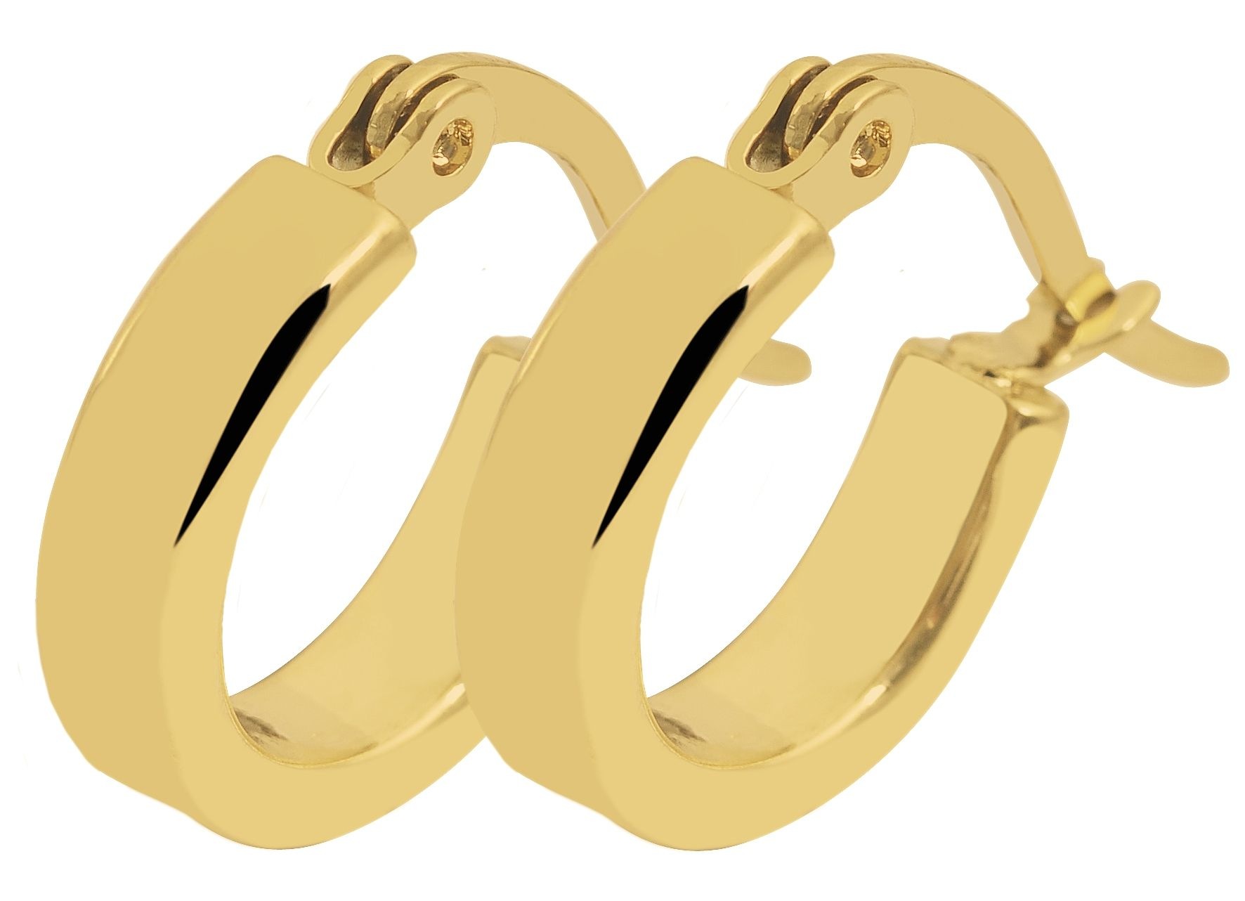 Adelia´s Paar Creolen »Damen Ohrringe – Creole aus Edelstahl« Perfekt zum Verschenken an besondere Menschen