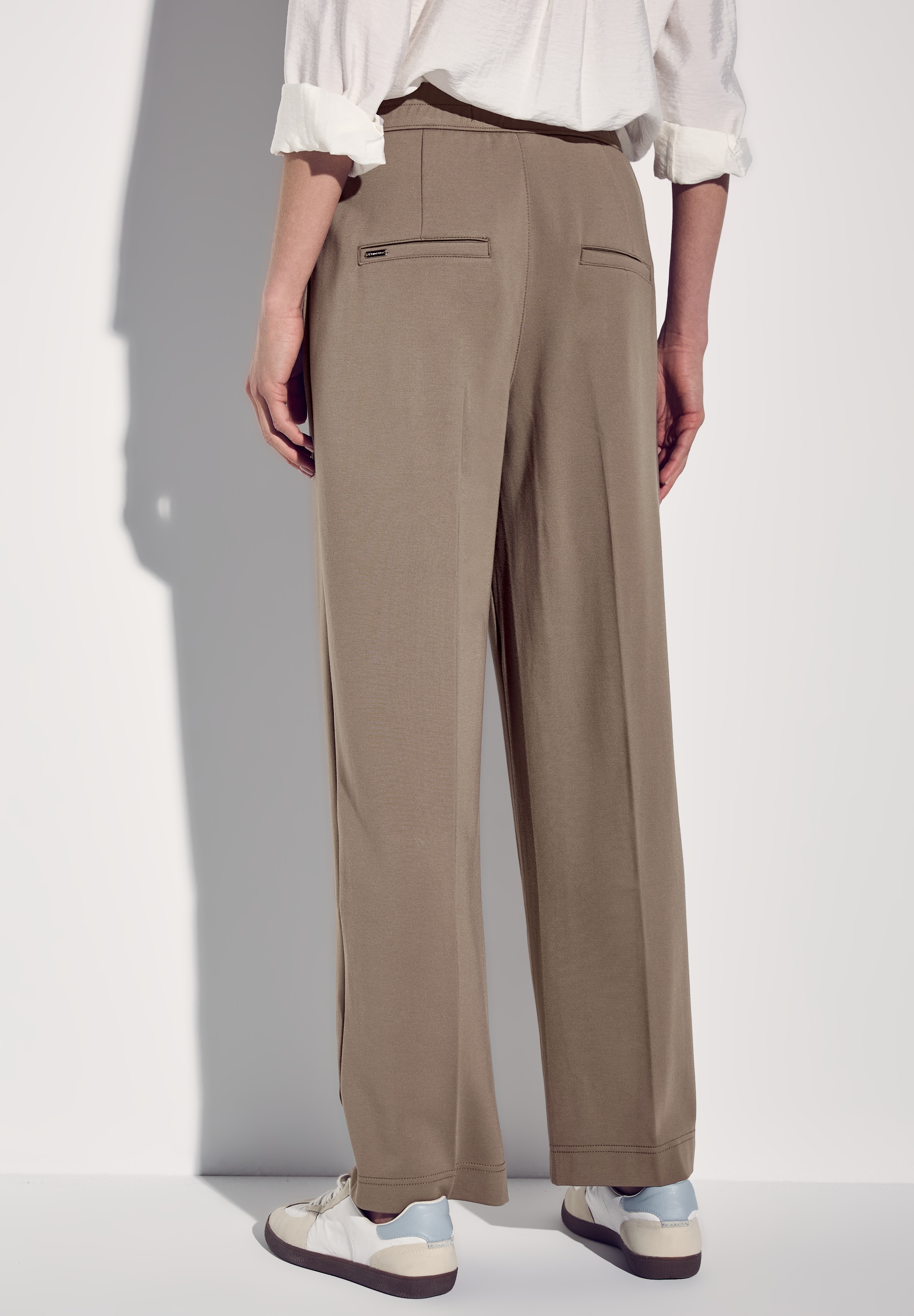 STREET ONE Stoffhose, High Waist