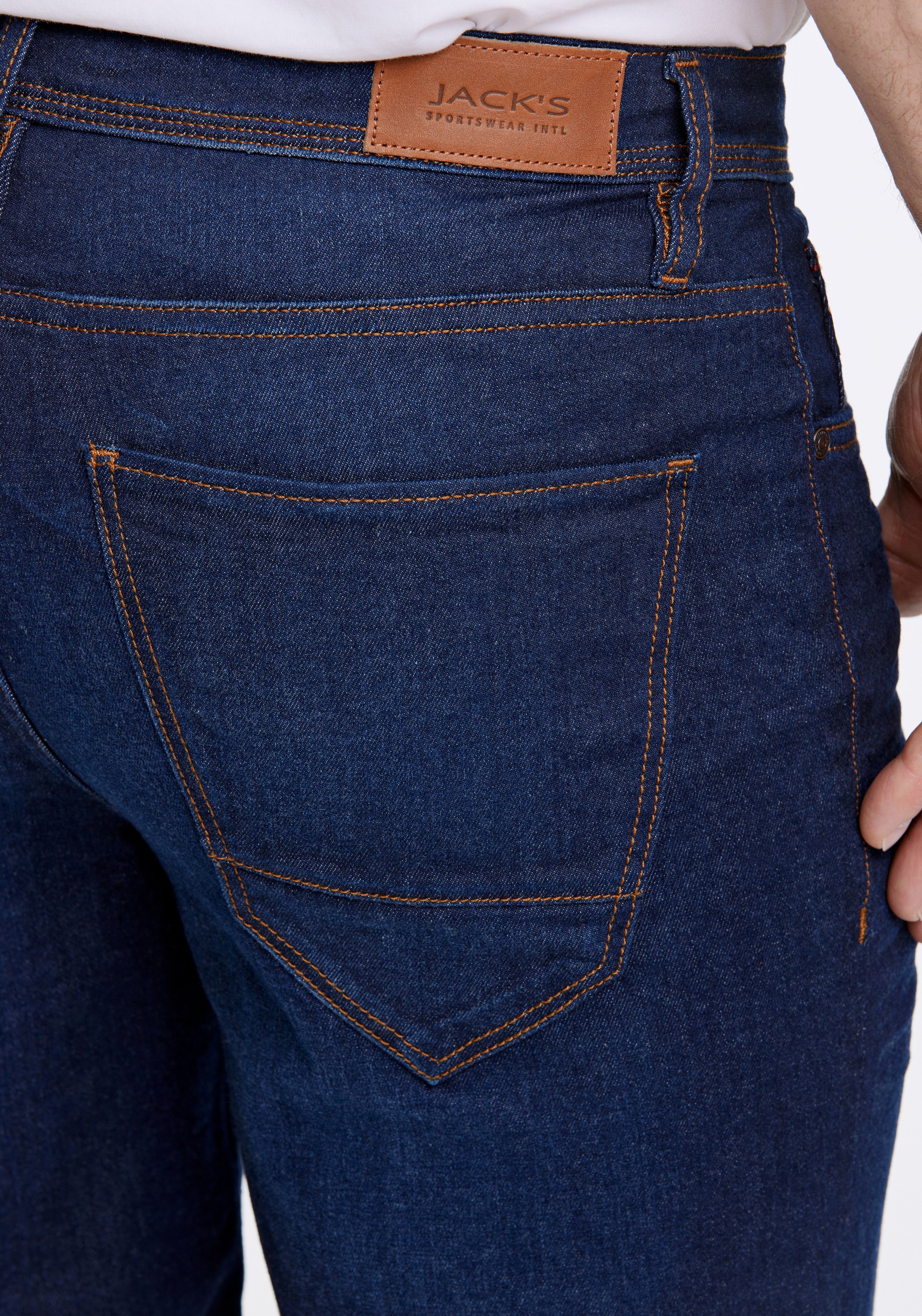 Jack's Jeans-Shorts Regular Fit Raw Navy Gr. L 3