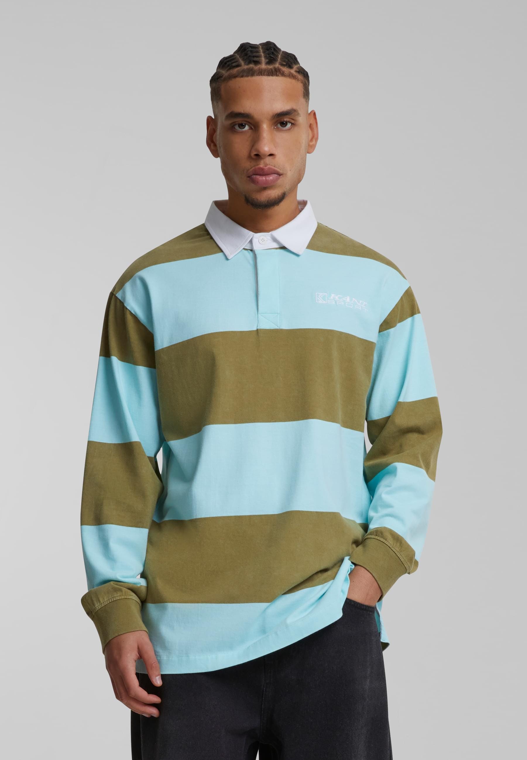 Karl Kani Poloshirt »Karl Kani Karl Kani OG Sport Rugby Shirt«, (1 tlg.)