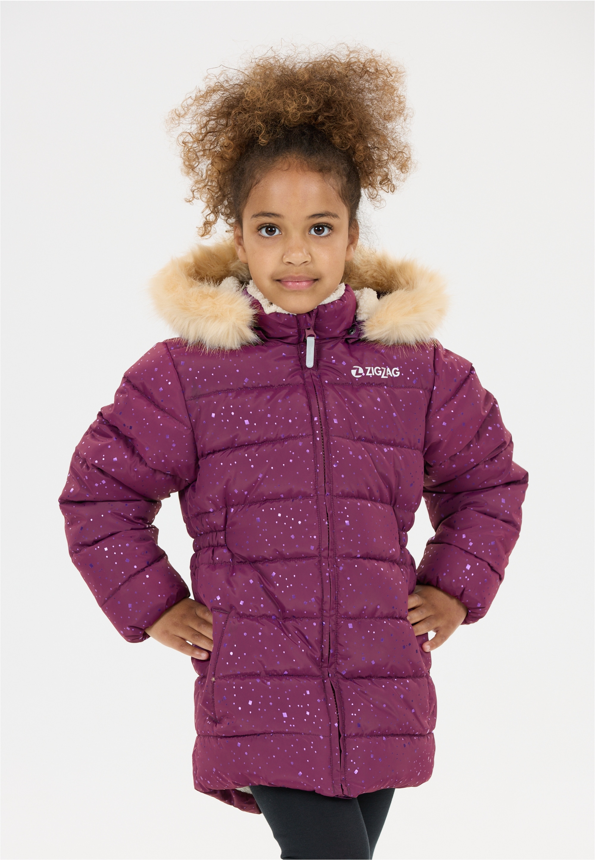 ZIGZAG Steppjacke "Astrid" mit abnehmbarer Kapuze