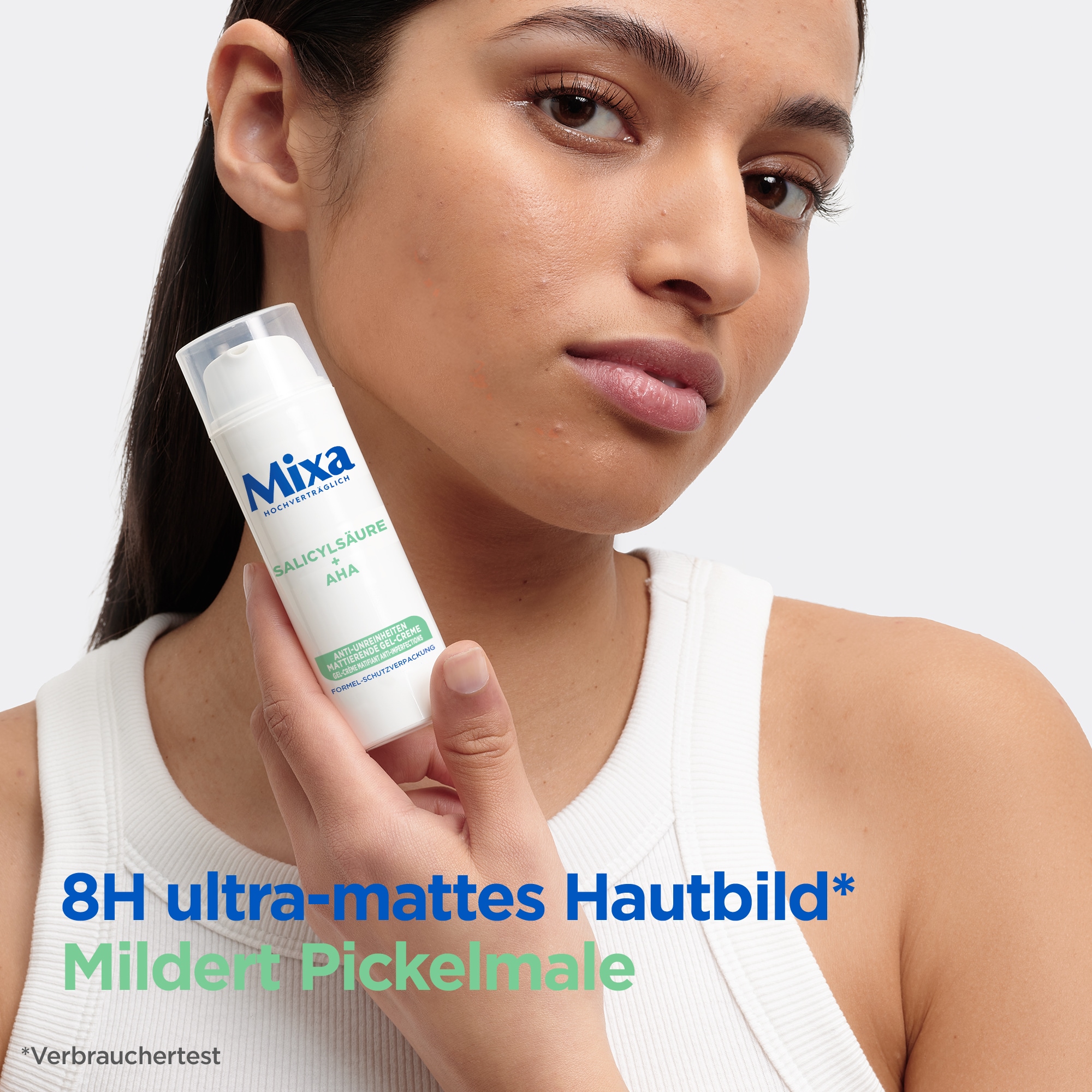 Mixa Gesichtspflege »Mixa Anti-Unreinheiten Gel-Creme«, mit hoher Wirksamkeit