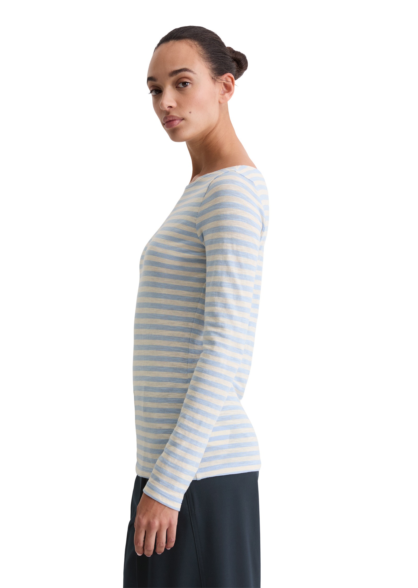 Marc OPolo Langarmshirt "aus Slubjersey" günstig online kaufen