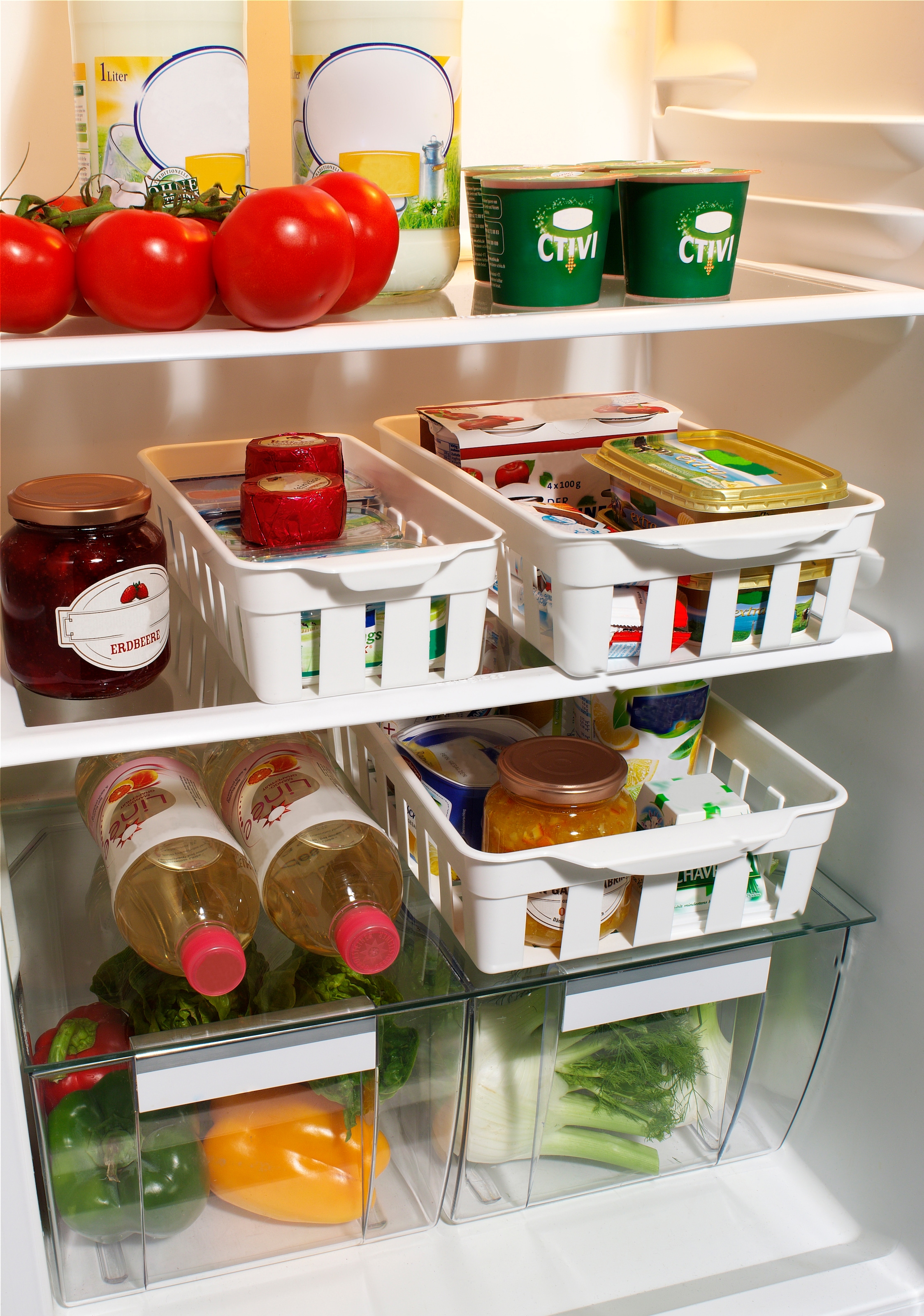 Kühlschrank, den Kunststoff (Set, | BAUR St.), Ruco 6 Organizer, für