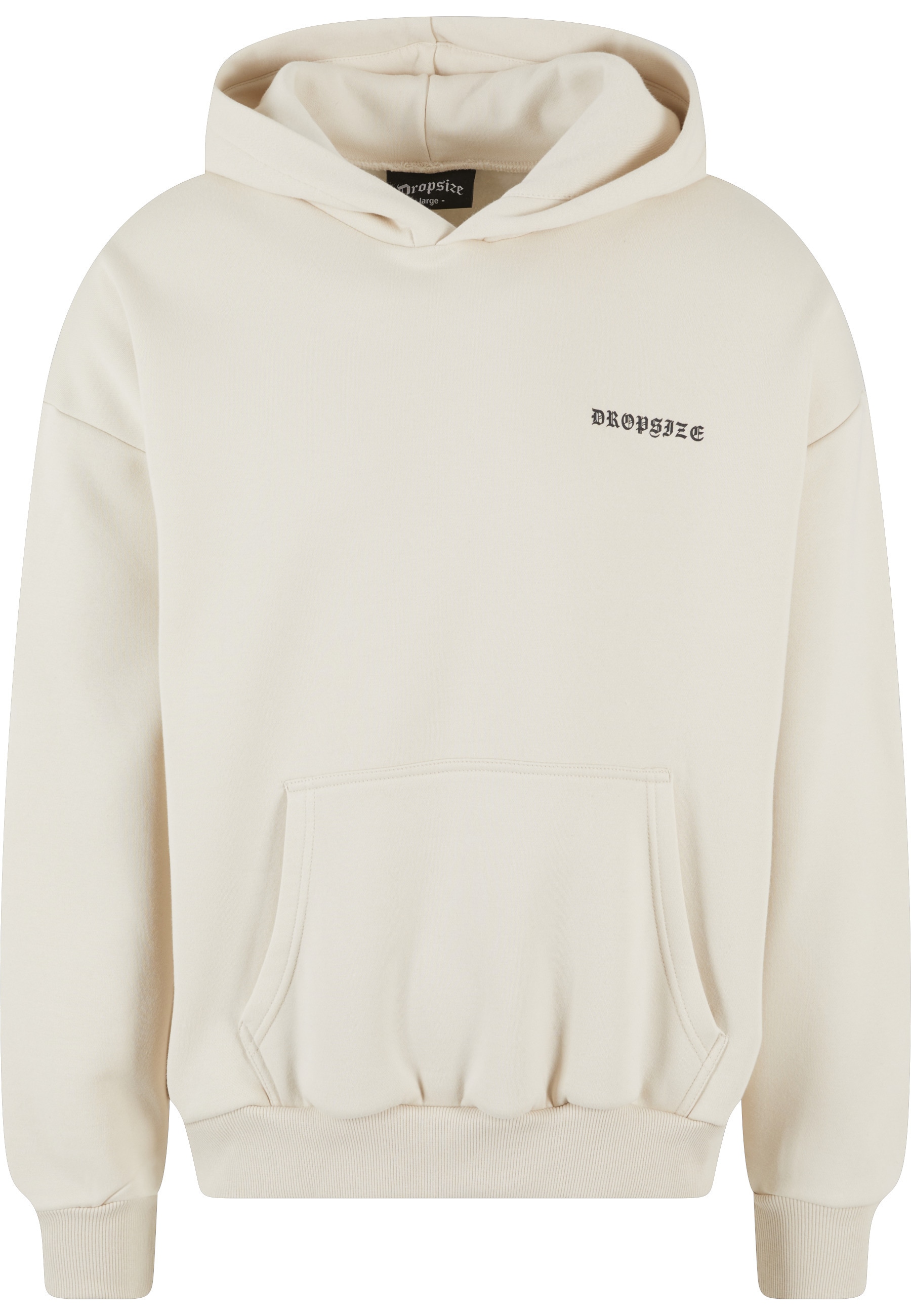 Dropsize Kapuzensweatshirt "Dropsize Herren Heavy Oversize Circle Hoodie", günstig online kaufen