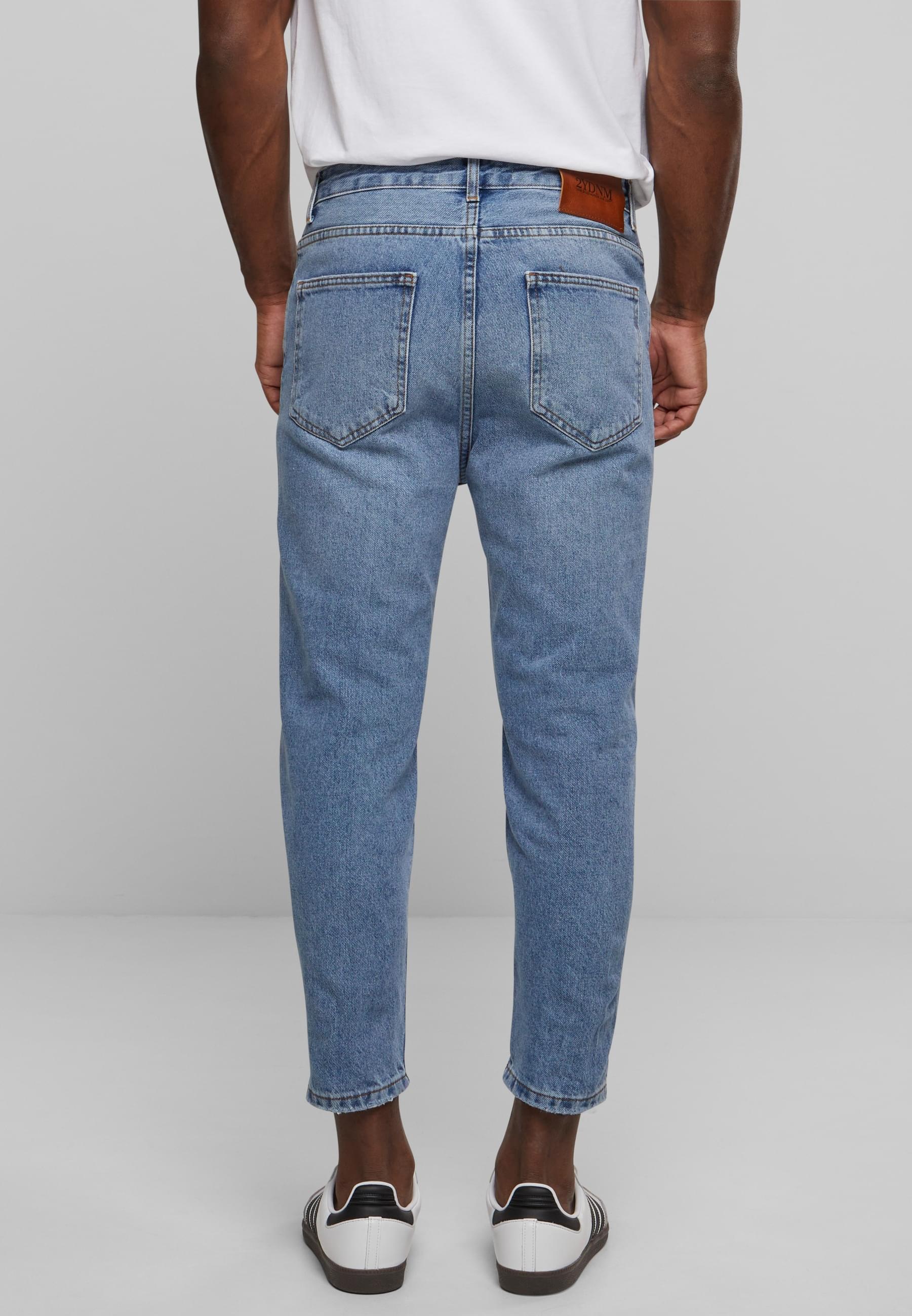 2Y Studios Bequeme Jeans »2Y Studios Herren 2Y Destroyed Relax Denim«, (1 tlg.)