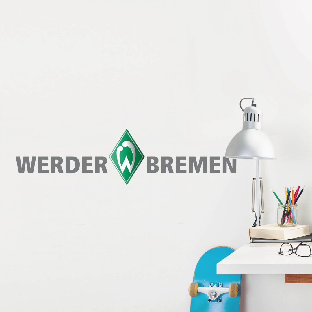 »Werder BAUR Schriftzug«, bestellen (1 | Wall-Art Wandtattoo Bremen St.)