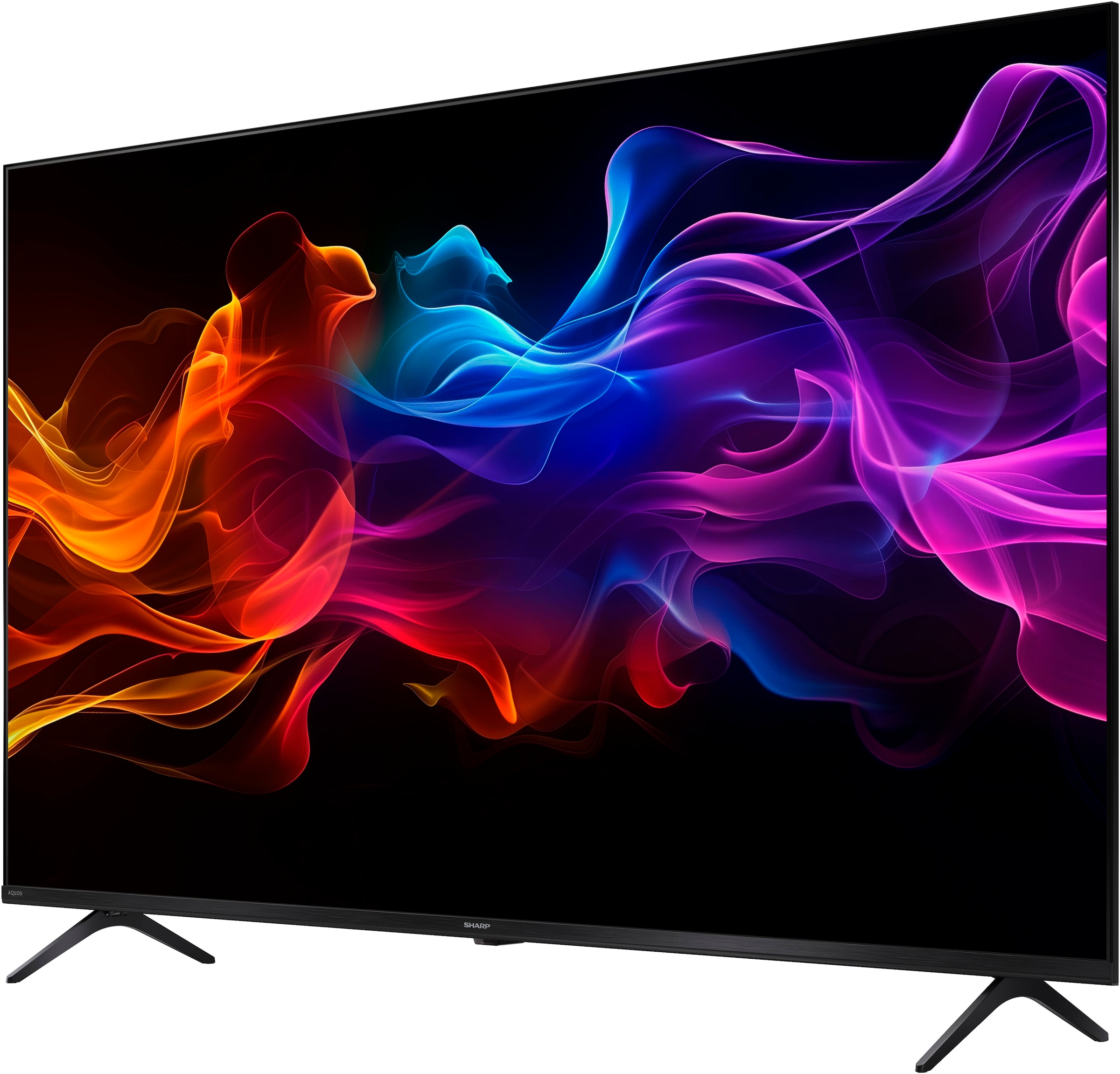 Sharp QLED-Fernseher »4T-C55HP_«, 4K Ultra HD, Google TV-Smart-TV