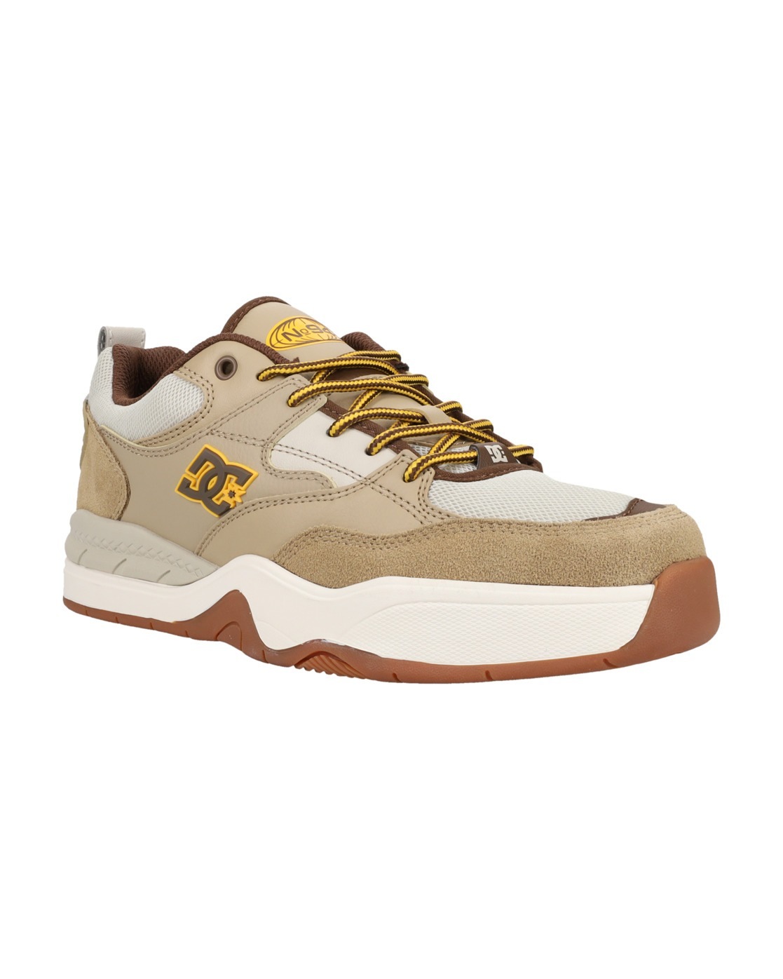 DC SHOES Herren Sneaker "DC Ascend", Gr. 6, braun, Obermaterial: Leder (Kuh) / Futter: Textil / Außensohle: Gummi, Schuhe