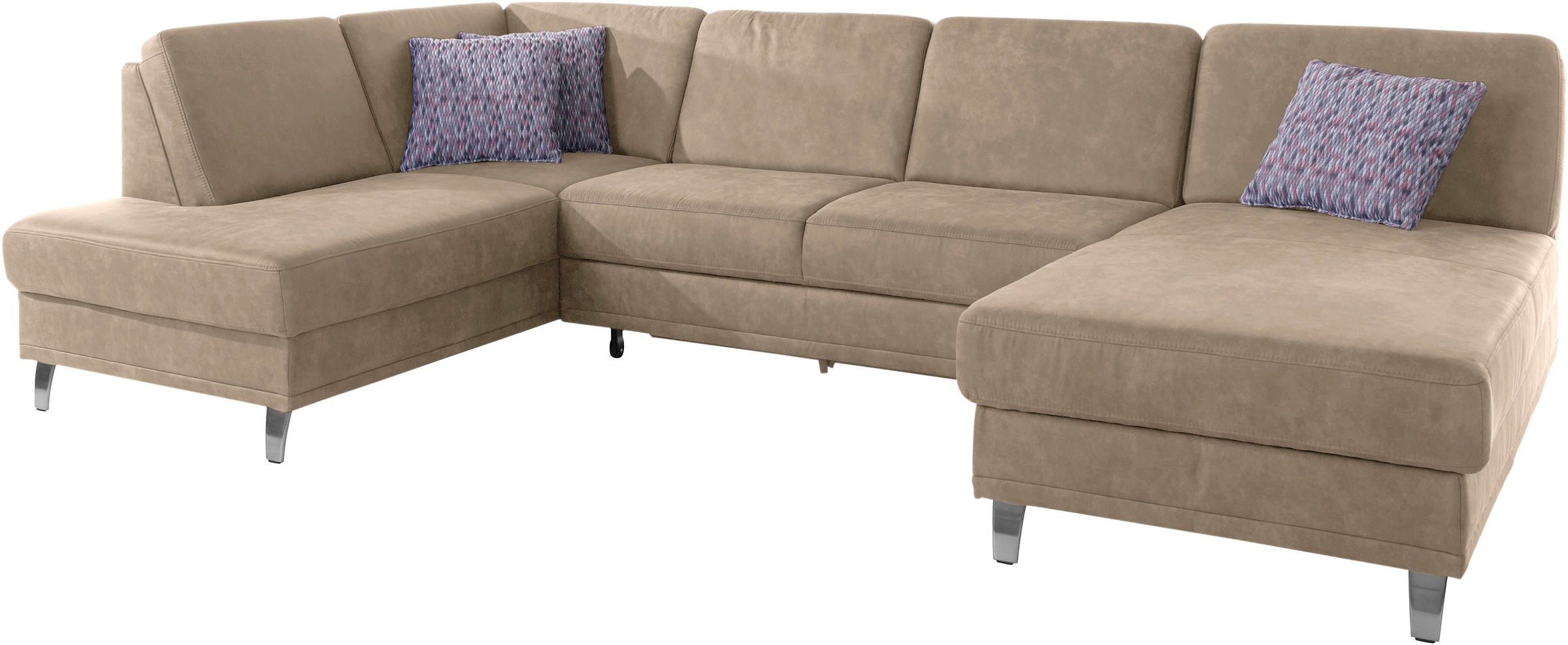 Thumbnail - sit&more Wohnlandschaft "Clio U-Form", wahlweise mit Bettfunktion und Bettkasten, inklusive Federkern