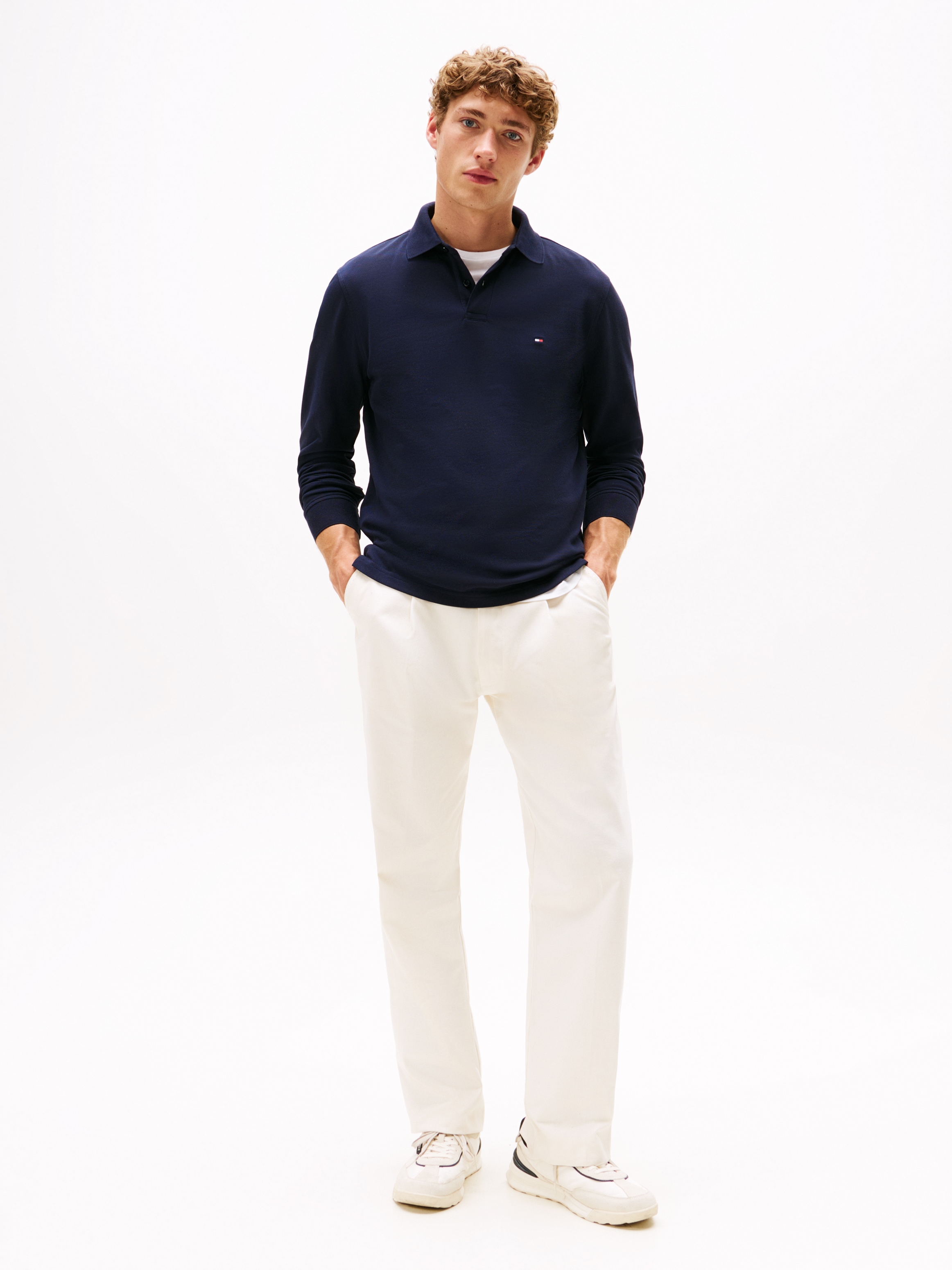 Tommy Hilfiger Langarm-Poloshirt »1985 REGULAR LS POLO«