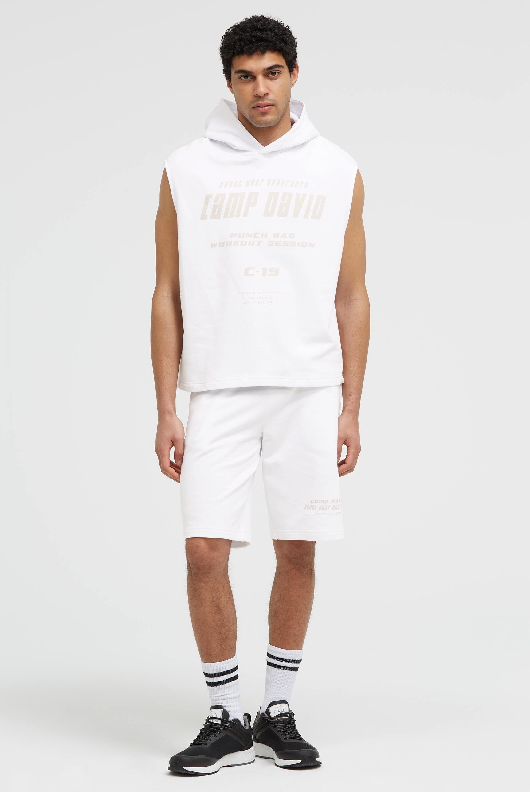 CAMP DAVID Kapuzensweatshirt , aus Baumwolle
