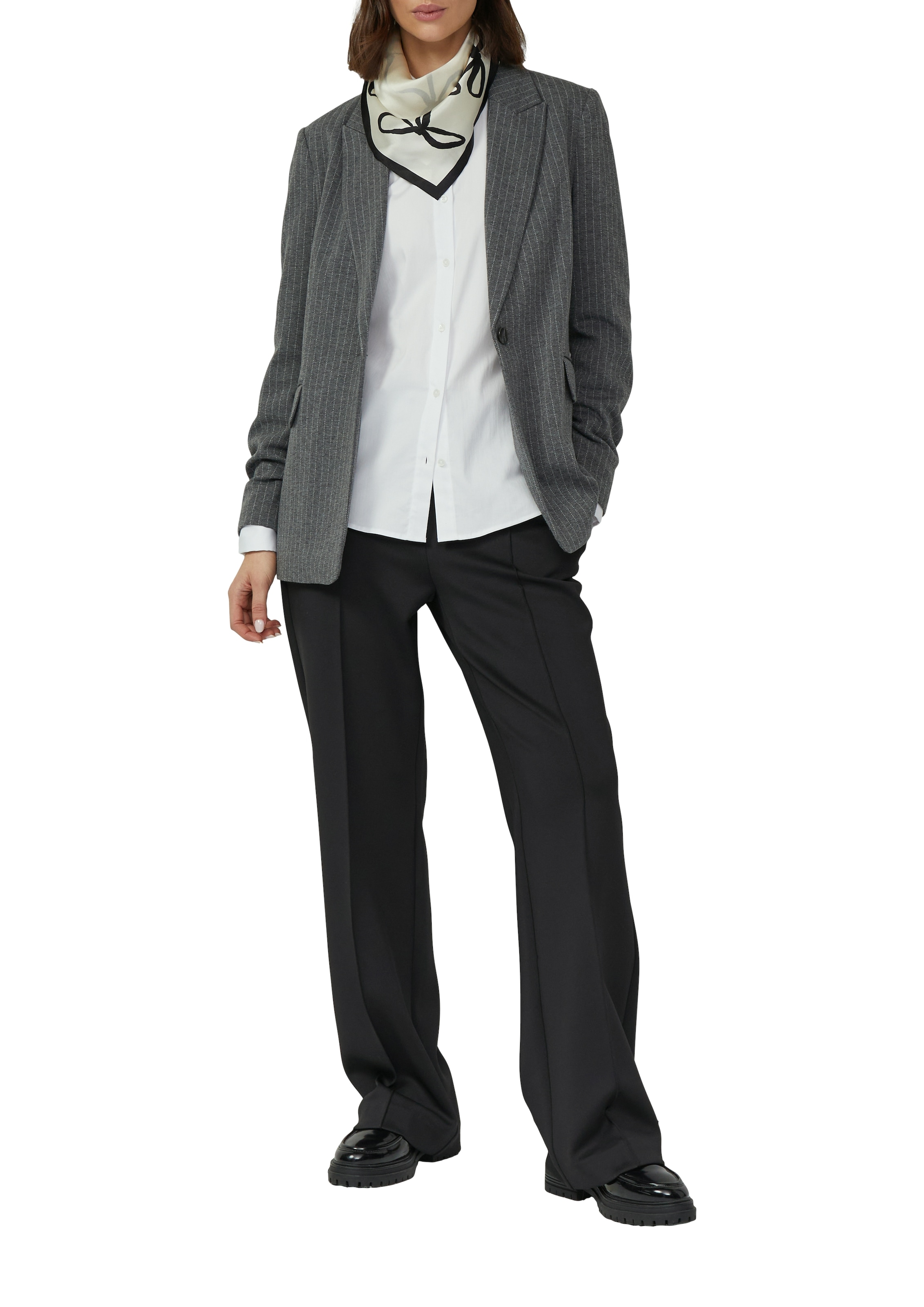 s.Oliver BLACK LABEL Seidentuch 1 Stk. mit Schleifen-Print günstig online kaufen