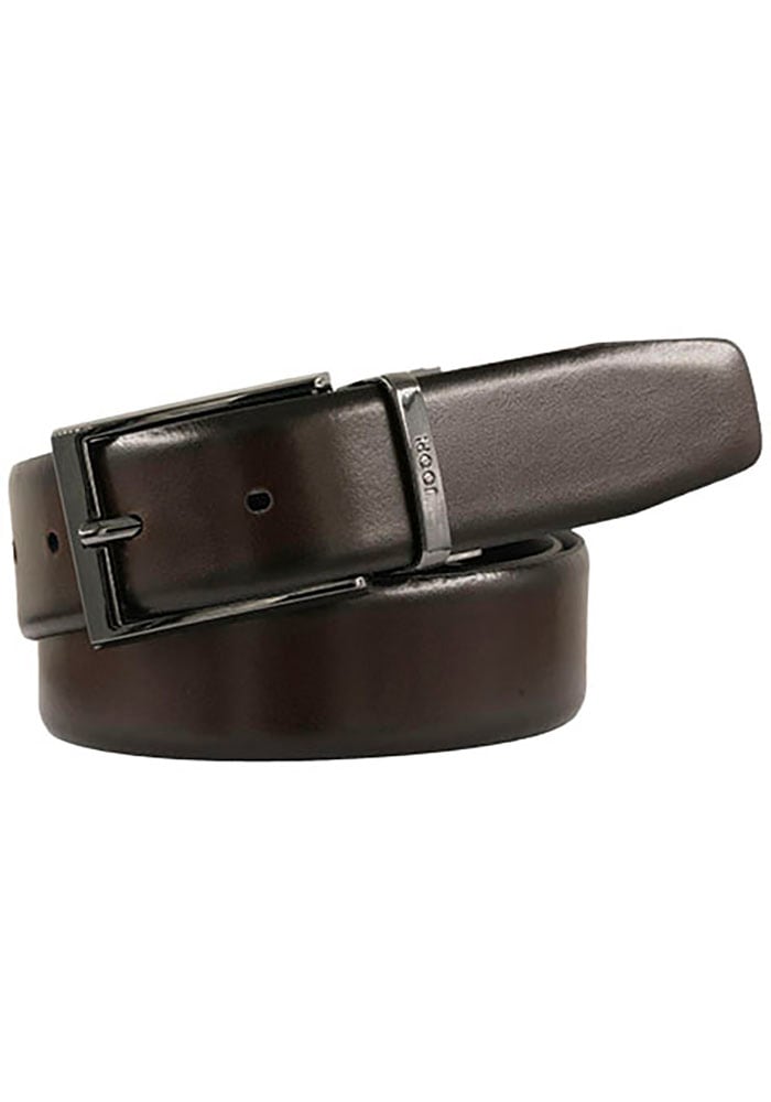 JOOP Wendegürtel aus seidenglattem Rindsleder, zum wenden, zweifarbig, 3,5 günstig online kaufen