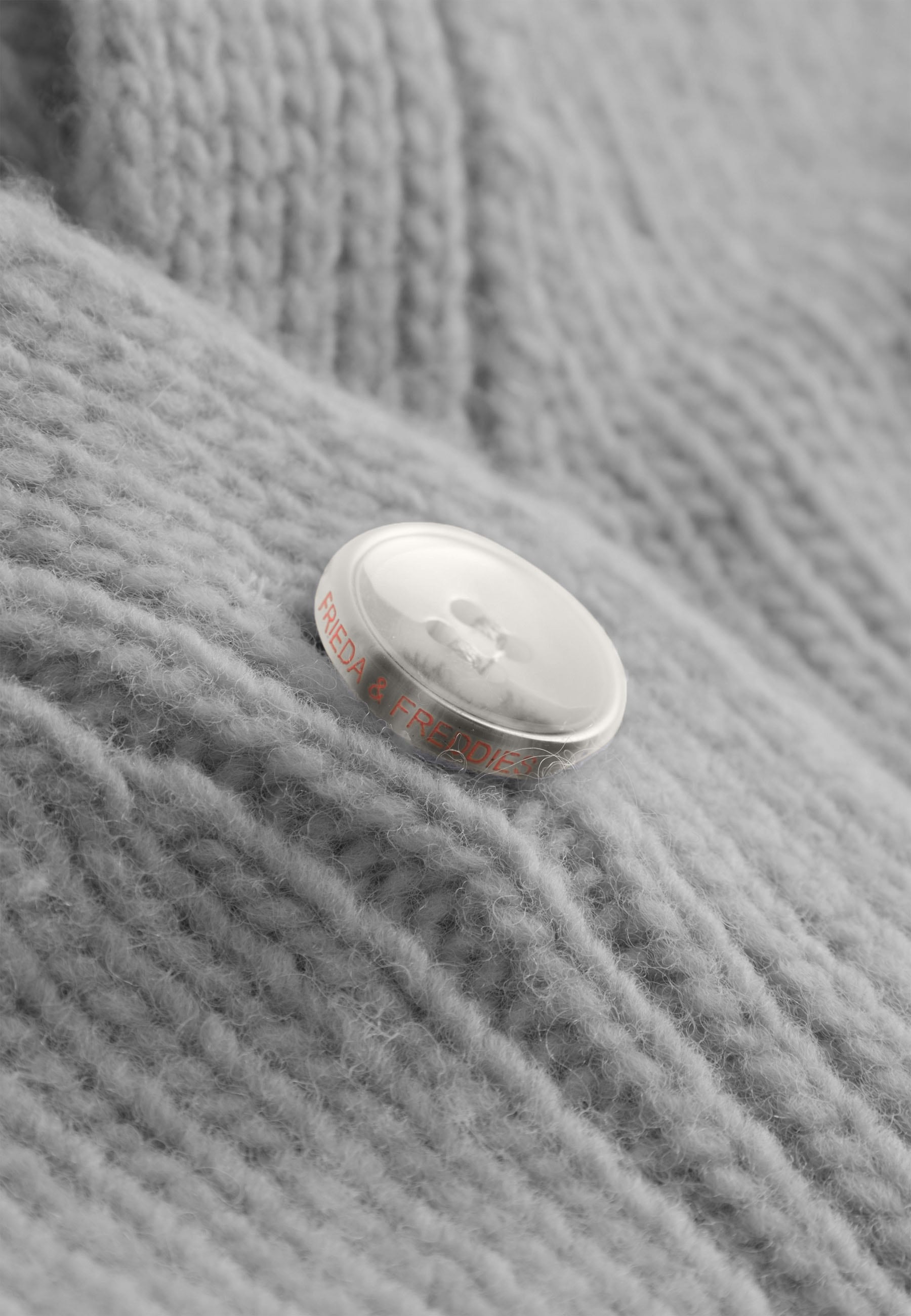 Frieda & Freddies Strickfleecejacke »Cardigan«
