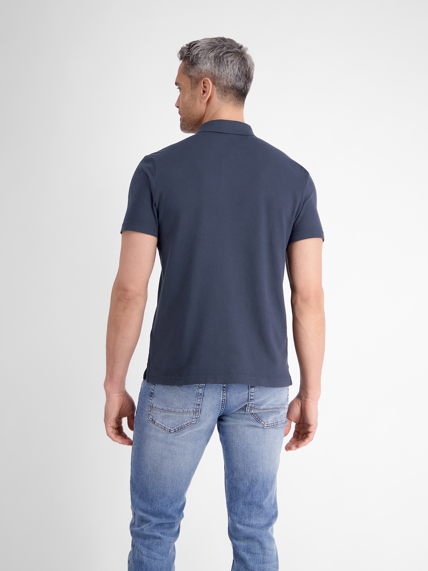 LERROS Poloshirt "Poloshirt in weicher Waffelpiquéqualität" günstig online kaufen