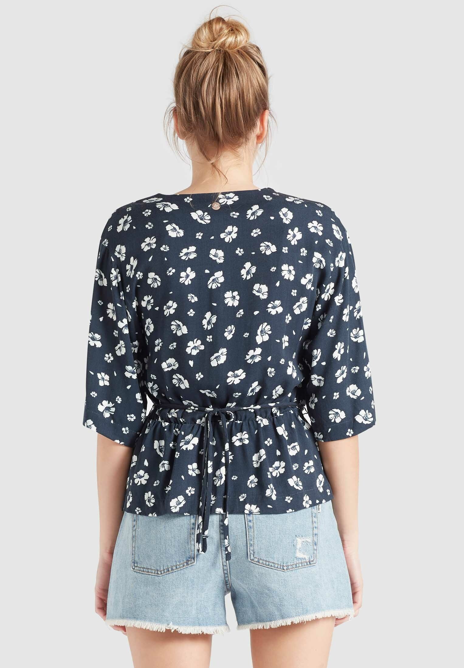 khujo Shirtbluse »RINALDA«, aus Viskose in Wickel-Optik