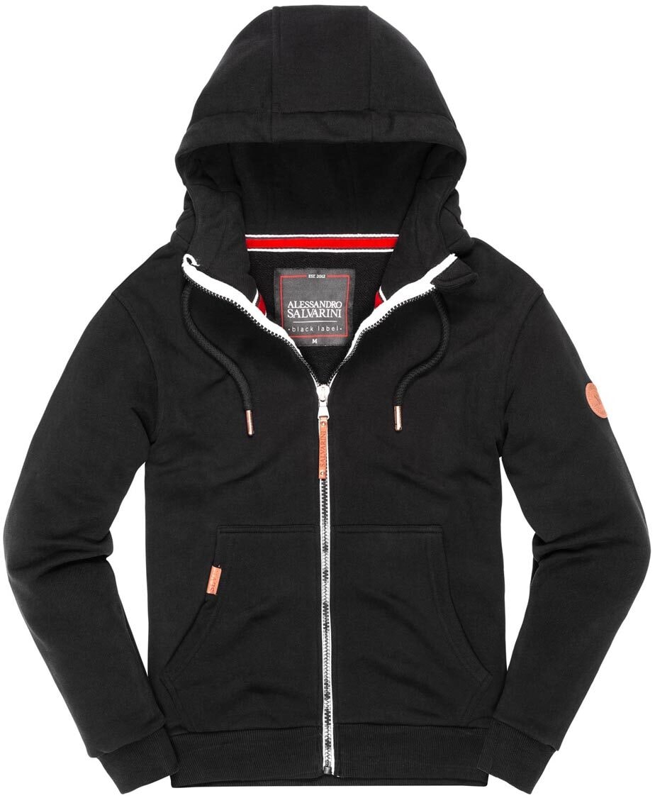 Alessandro Salvarini Sweatjacke »ASGeenio«, mit hohem Kragen