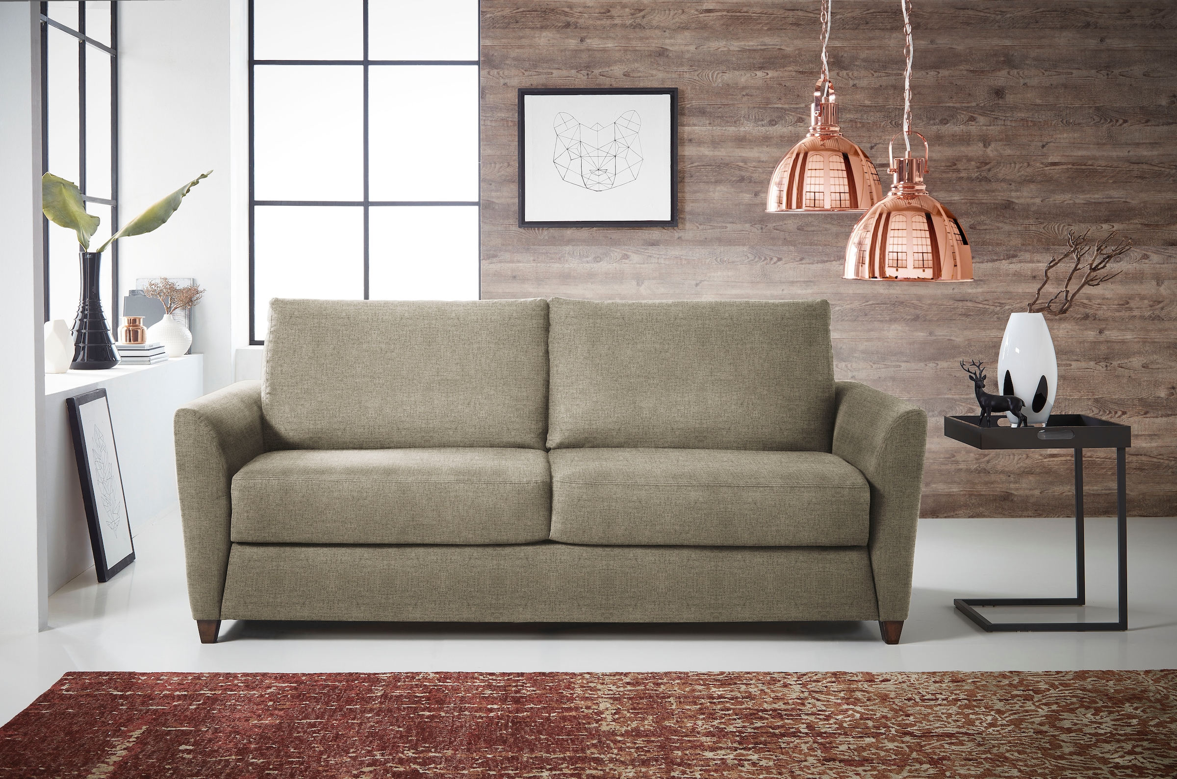 Bali Schlafsofa "Dallas, Dauerschläfer", in 140er und 160er Breite, inkl. E günstig online kaufen