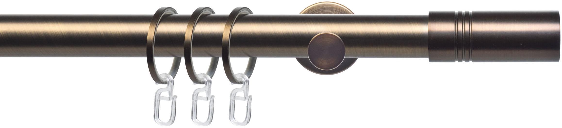 Liedeco Gardinenstange "CELZYLIN01SG1L" Ø 25 mm 1 läufig-läufig Fixmaß 1-lä günstig online kaufen
