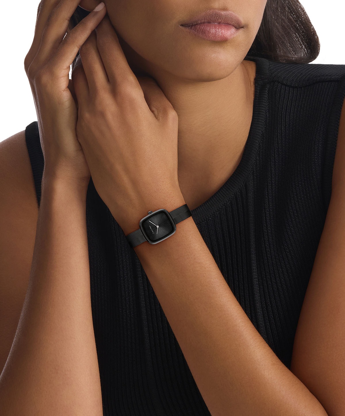 Calvin Klein Quarzuhr »CK Adore«, Armbanduhr, Damenuhr, Edelstahlarmband, analog