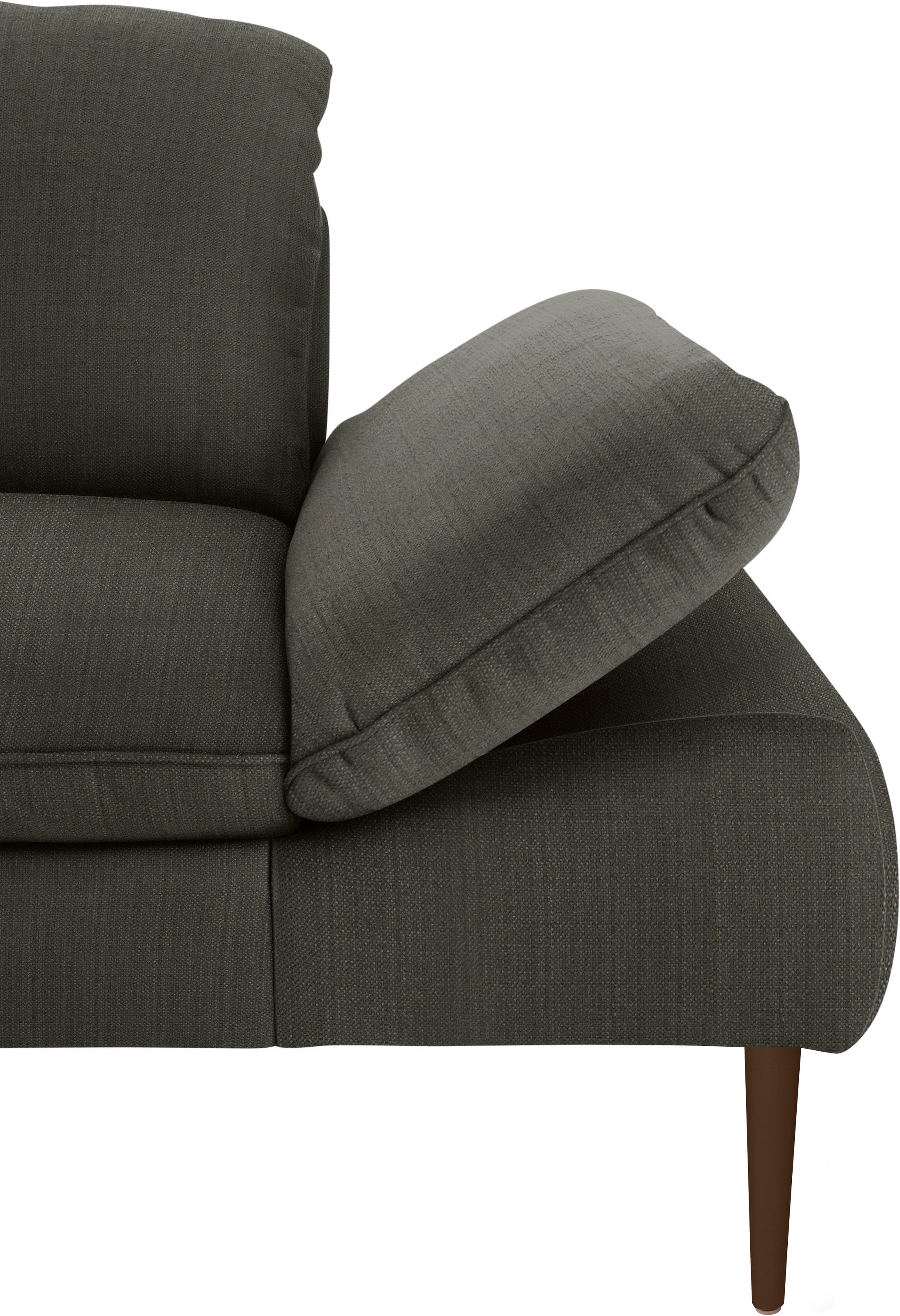 W.SCHILLIG 2,5-Sitzer »enjoy&MORE« Sitztiefenverstellung, Füße bronze pulverbeschichtet, Breite 232 cm