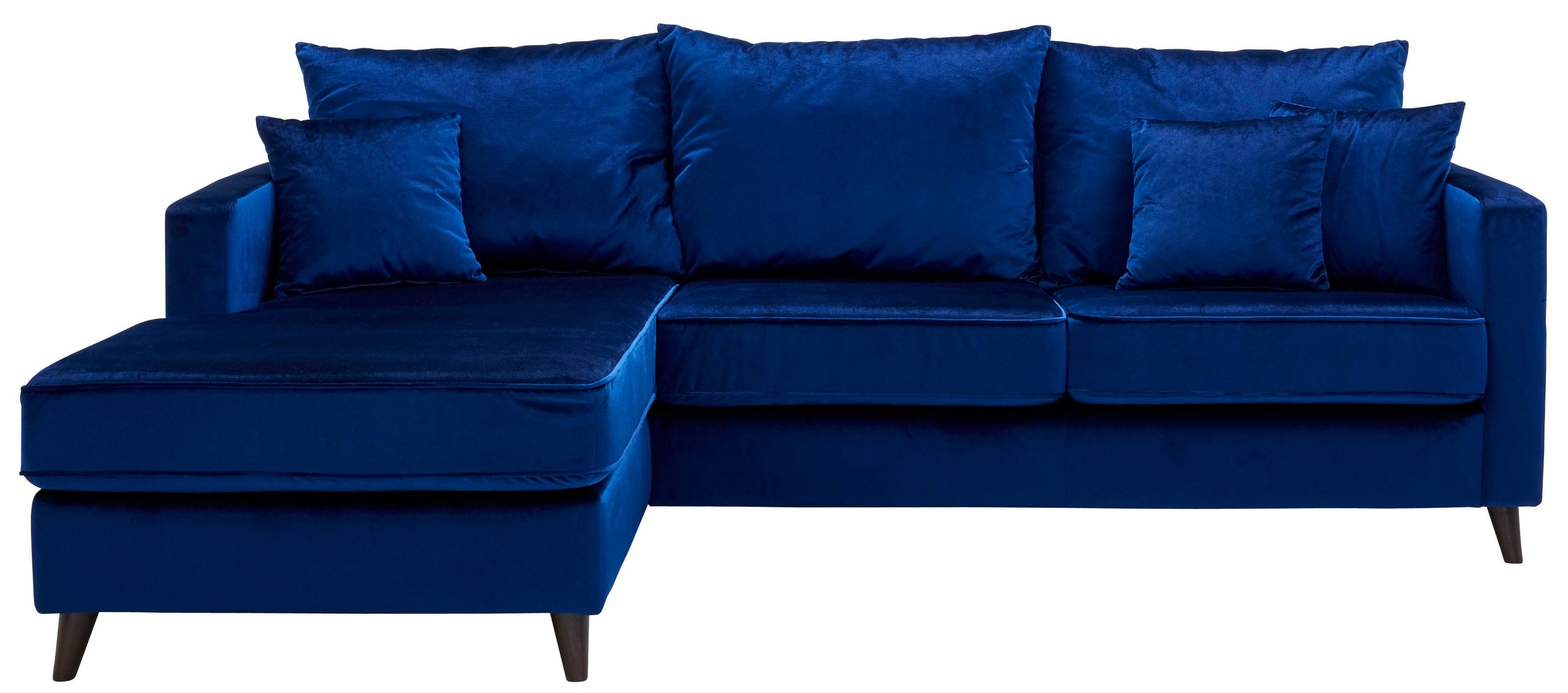 Home affaire Ecksofa "Renesse L-Form", lose Kissen, Keder an Sitzkissen günstig online kaufen