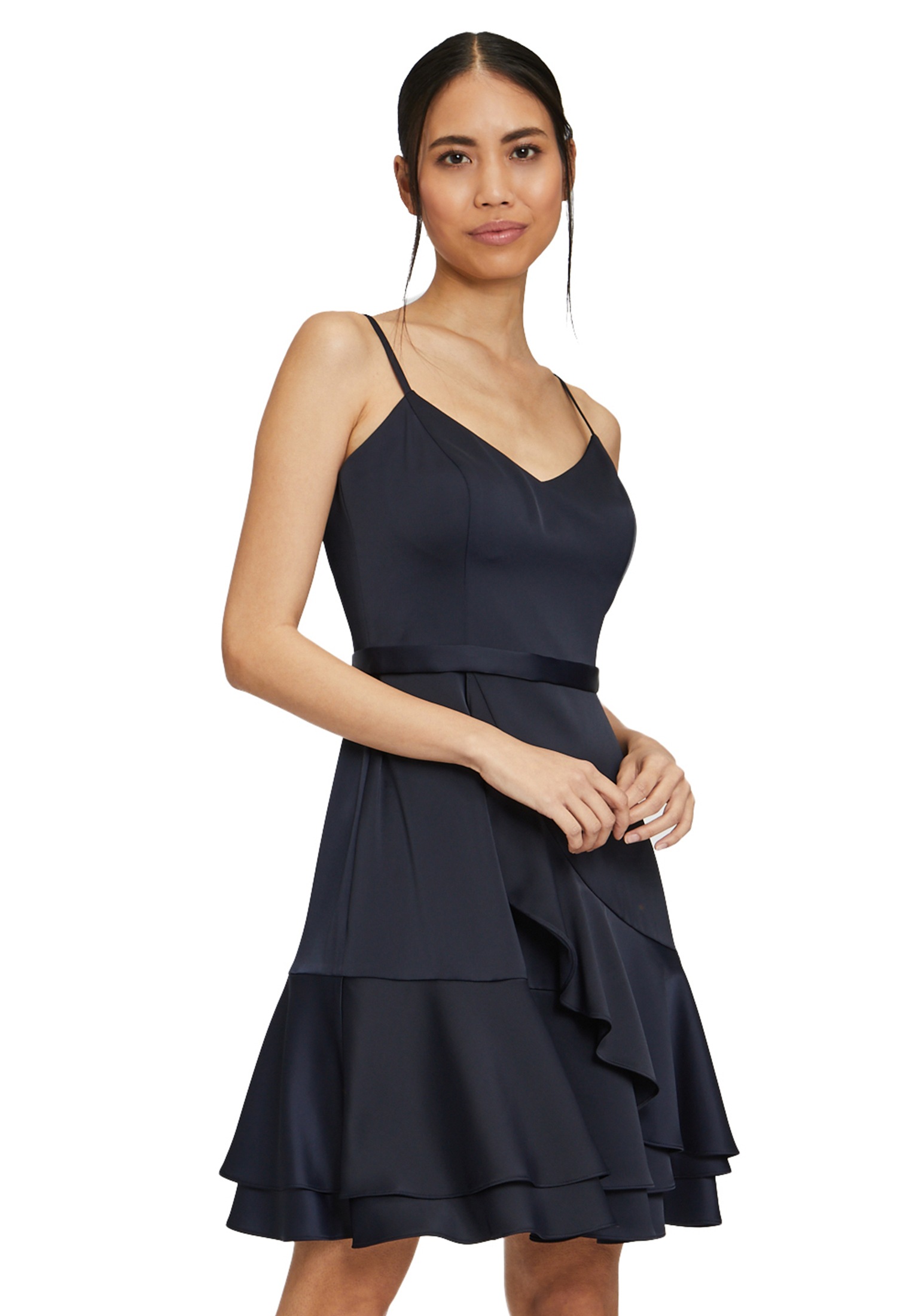 Vera Mont Cocktailkleid "Vera Mont Cocktailkleid mit Volant", Volant