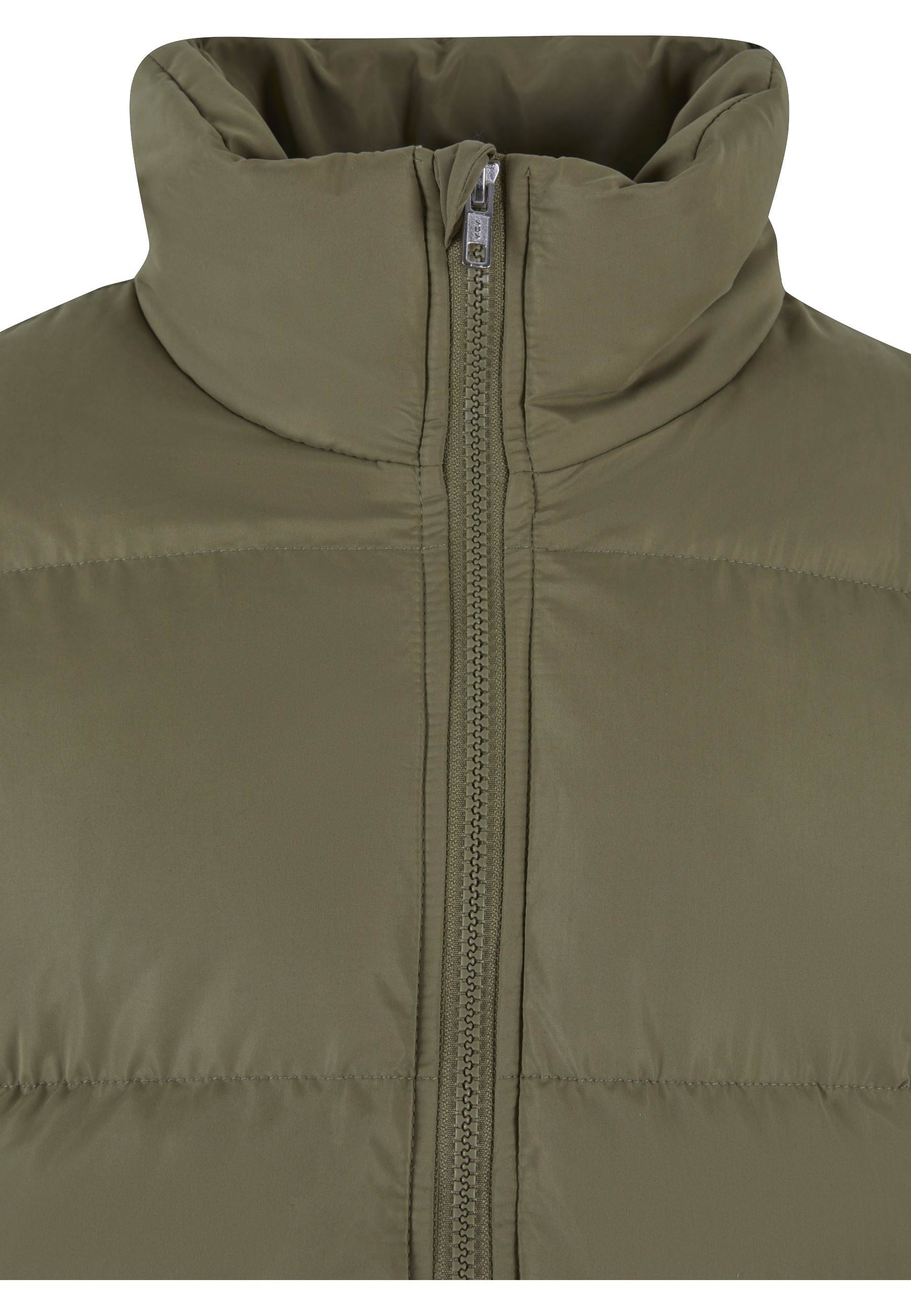 URBAN CLASSICS Winterjacke »Urban Classics Damen Ladies Short Peached Puffer Jacket« 1 Stk. tlg. ohne Kapuze