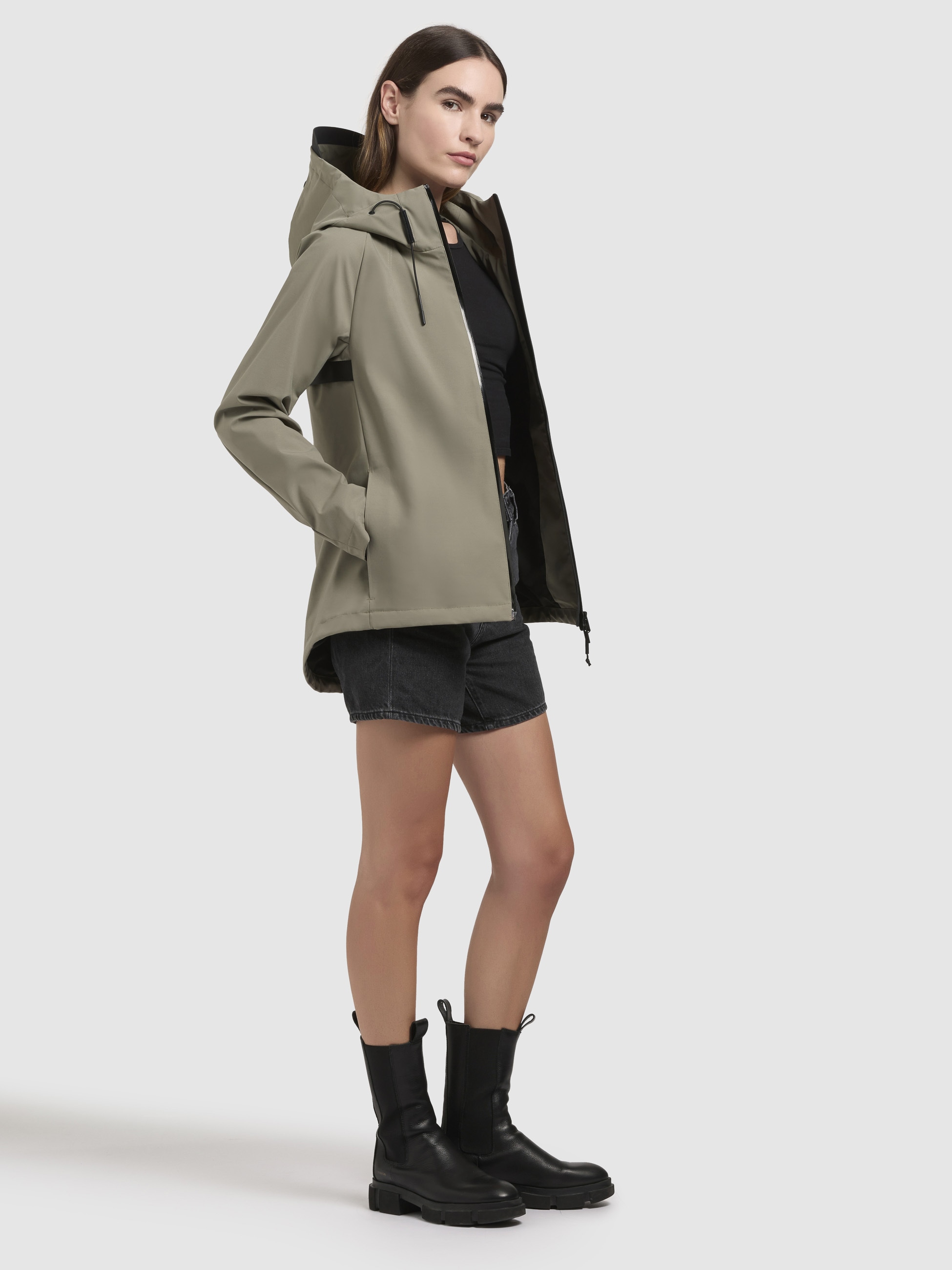 khujo Anorak »WOOM«, mit Kapuze