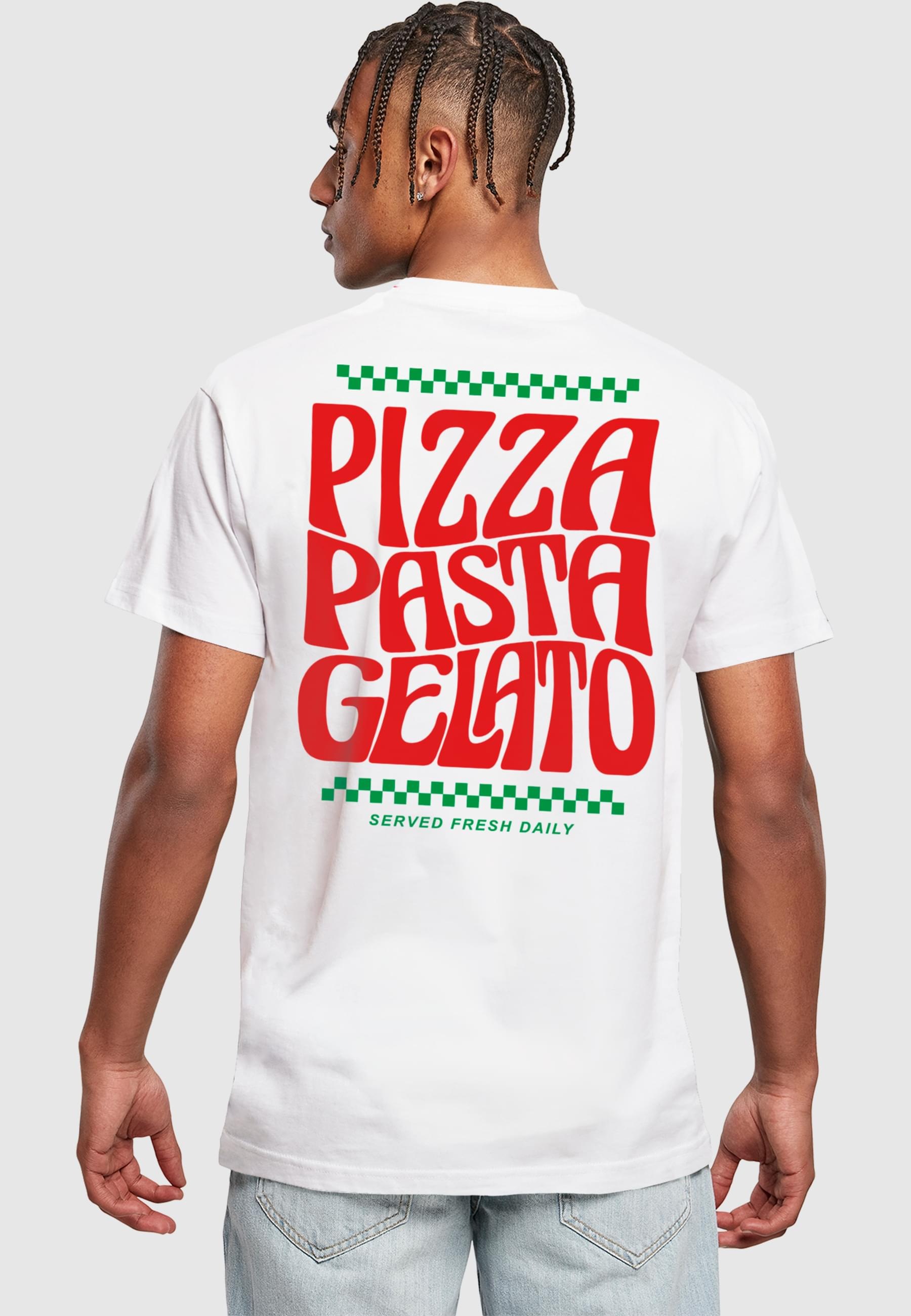 MisterTee T-Shirt »MisterTee Flavor Italiano Tee«, (1 tlg.)