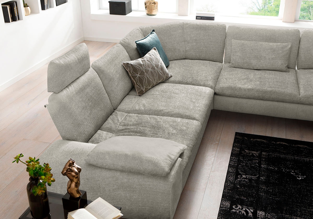 W.SCHILLIG Ecksofa "valentinoo, Designsofa, elegant und bequem, L-Form" mit günstig online kaufen