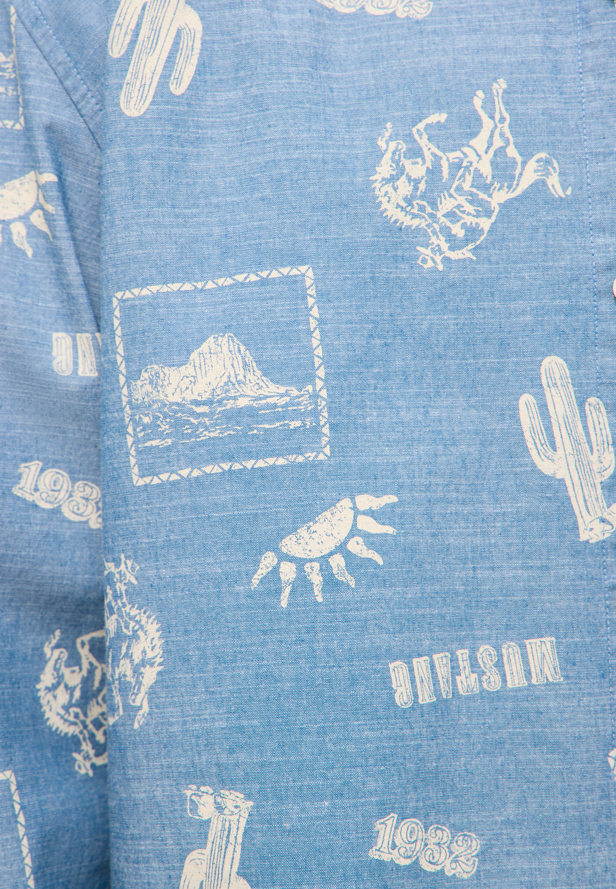 MUSTANG Langarmhemd "Herren Style Elmore" günstig online kaufen