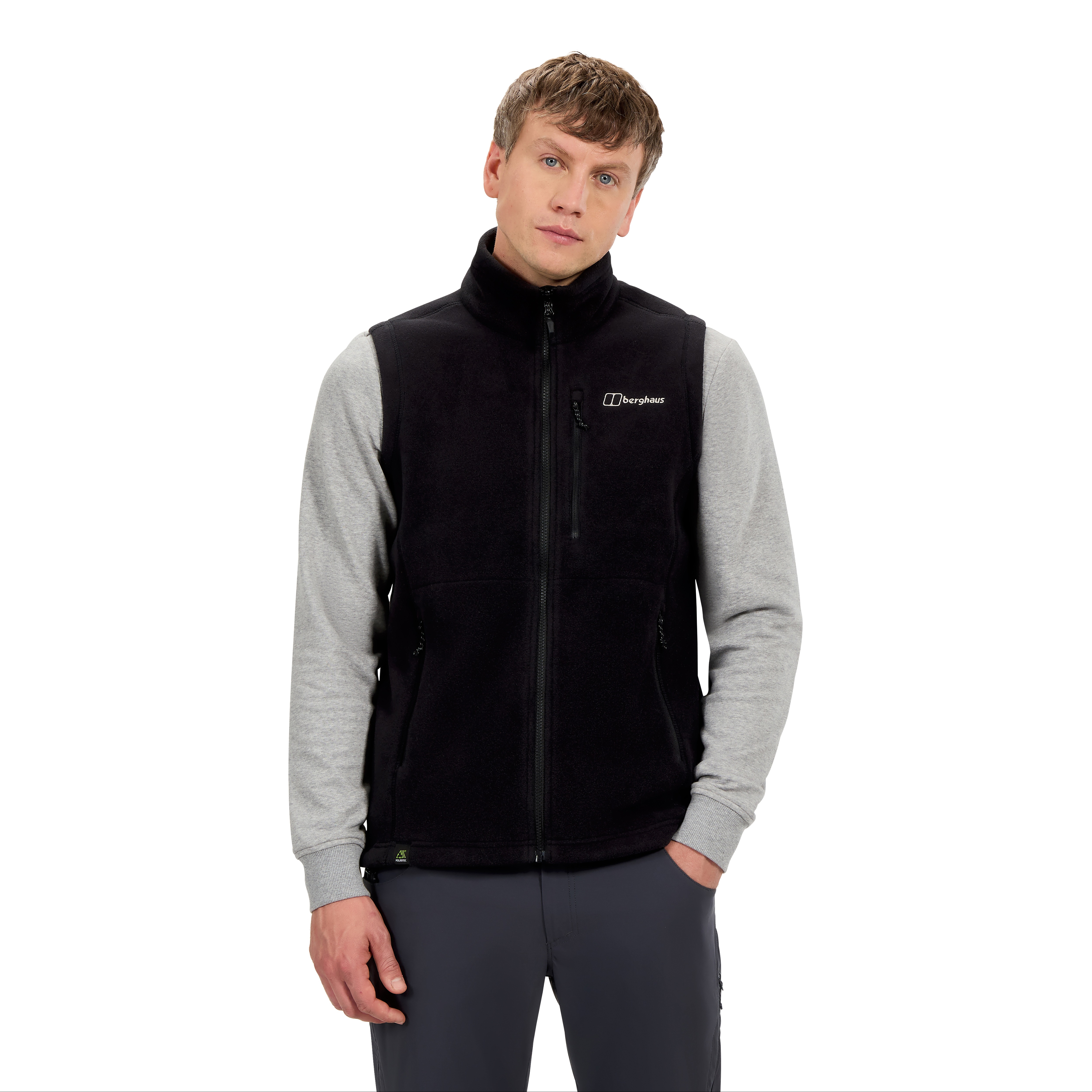 Berghaus Fleeceweste "PRISM PT IA FLEECE VEST" sportlicher Stil, für Wandern und Trekking, ärmelloses Design
