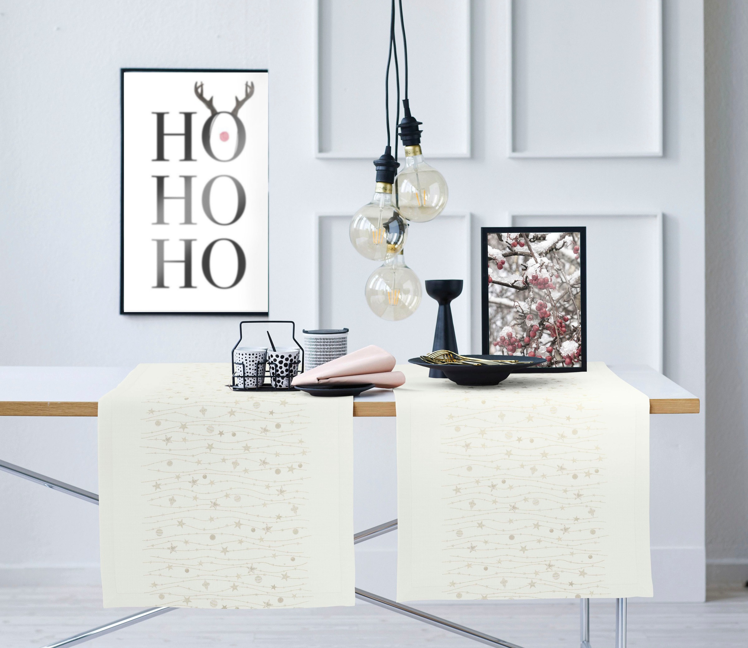APELT Tischläufer "6301 CHRISTMAS GLAM, Weihnachtsdeko, Weihnachten" Lurex- günstig online kaufen