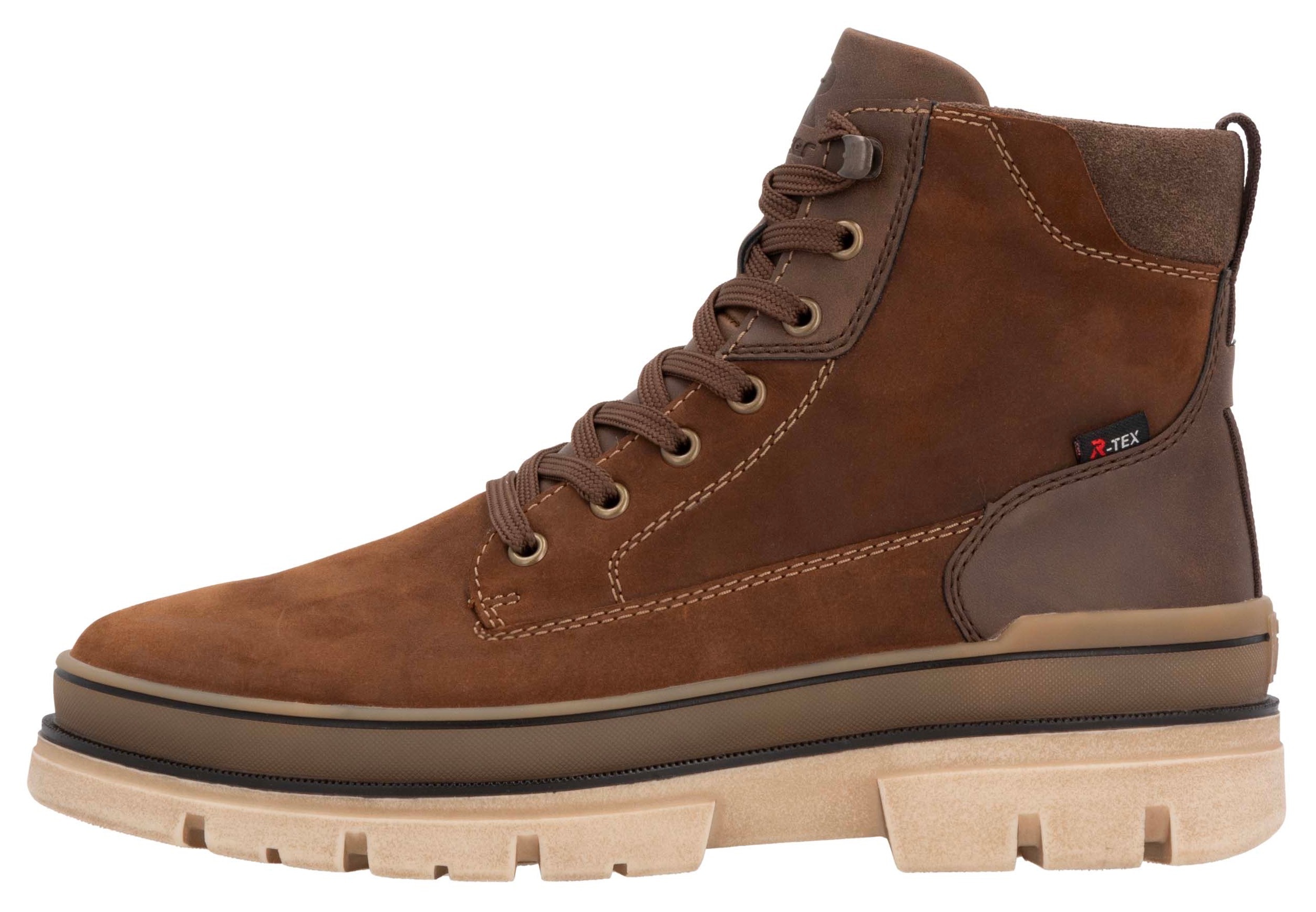 Thumbnail - RIEKER Sport Winterstiefelette, Plateaustiefel, Schnürstiefel mit wasserabweisender TEX-Membran