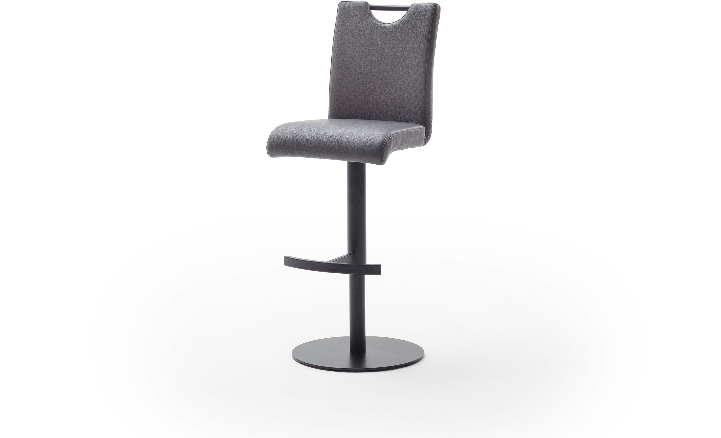 MCA furniture Bistrostuhl "ALESI", mit Rückenlehne, 360 drehbar, Sitzhöhe einstellbar von 56-81 cm